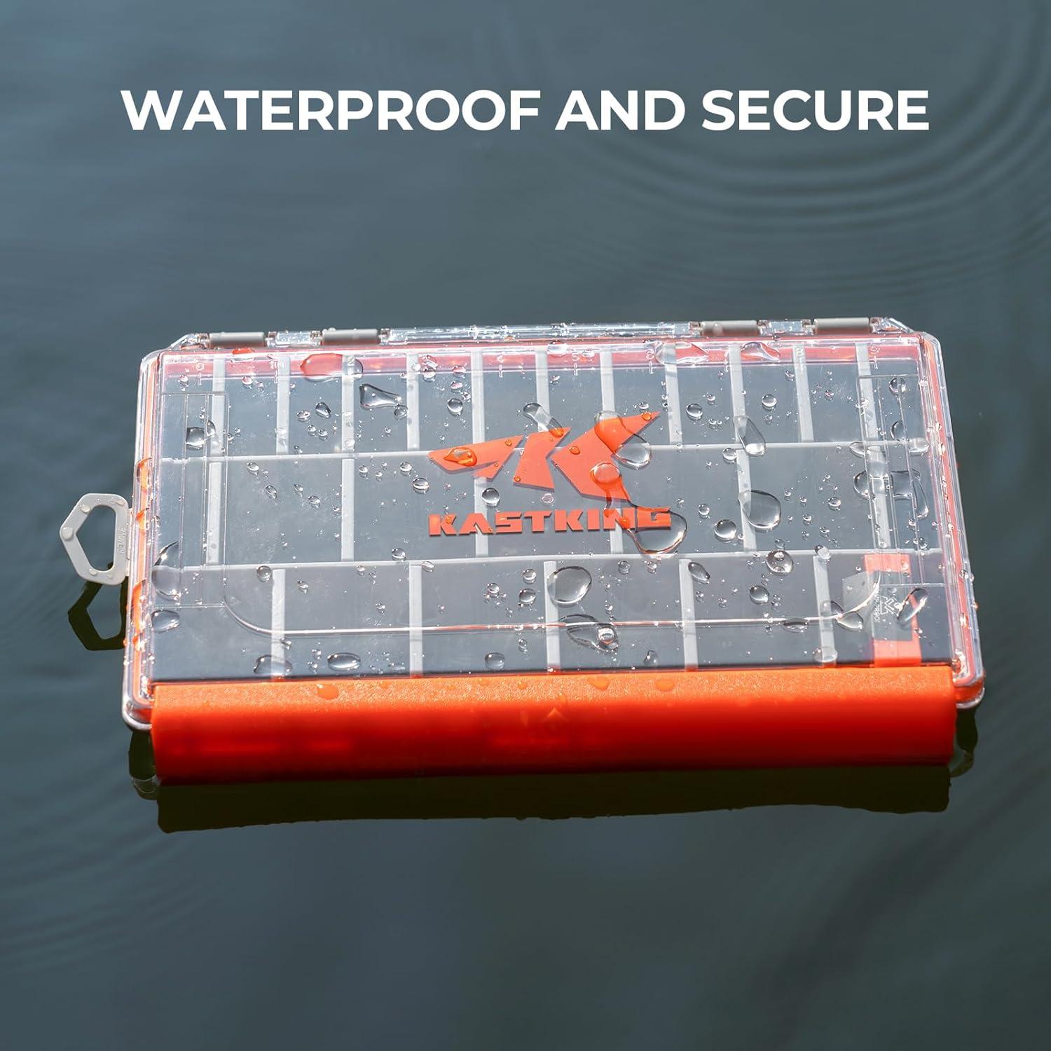 Caja de Pesca Impermeable KastKing HyperSeal 3600 Naranja