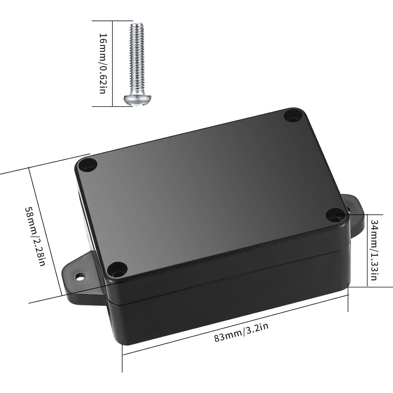 Caja de Proyecto Impermeable IP65 Bigmai 4pcs 84x59x35mm