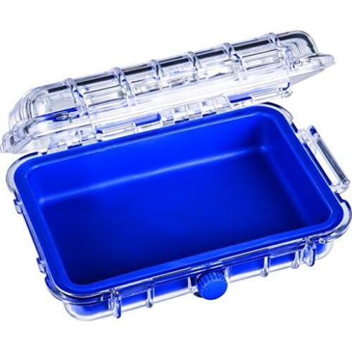 Caja de Almacenamiento Flambeau 302HD Tuff Box Pequeña Azul