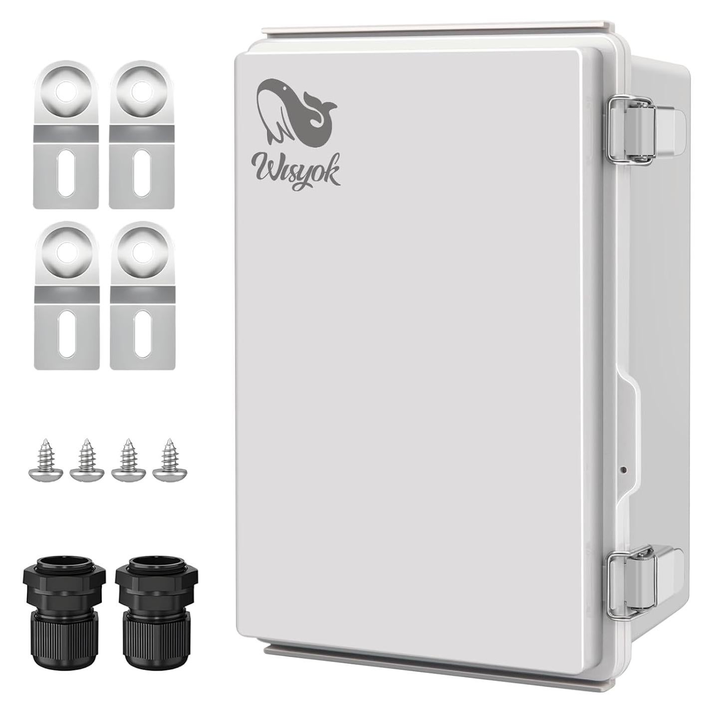 Caja Eléctrica Impermeable WISYOK 28x19x14cm ABS IP67