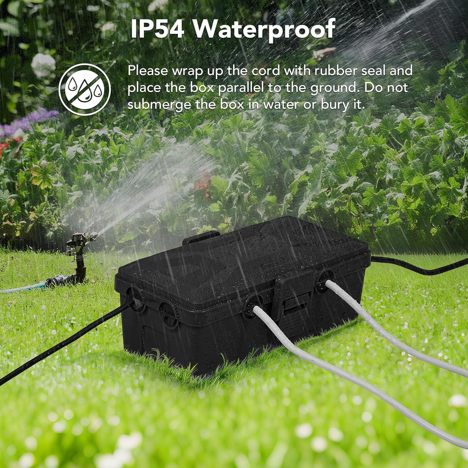 Caja Eléctrica Exterior Impermeable Havenso 26.4x15.2 cm