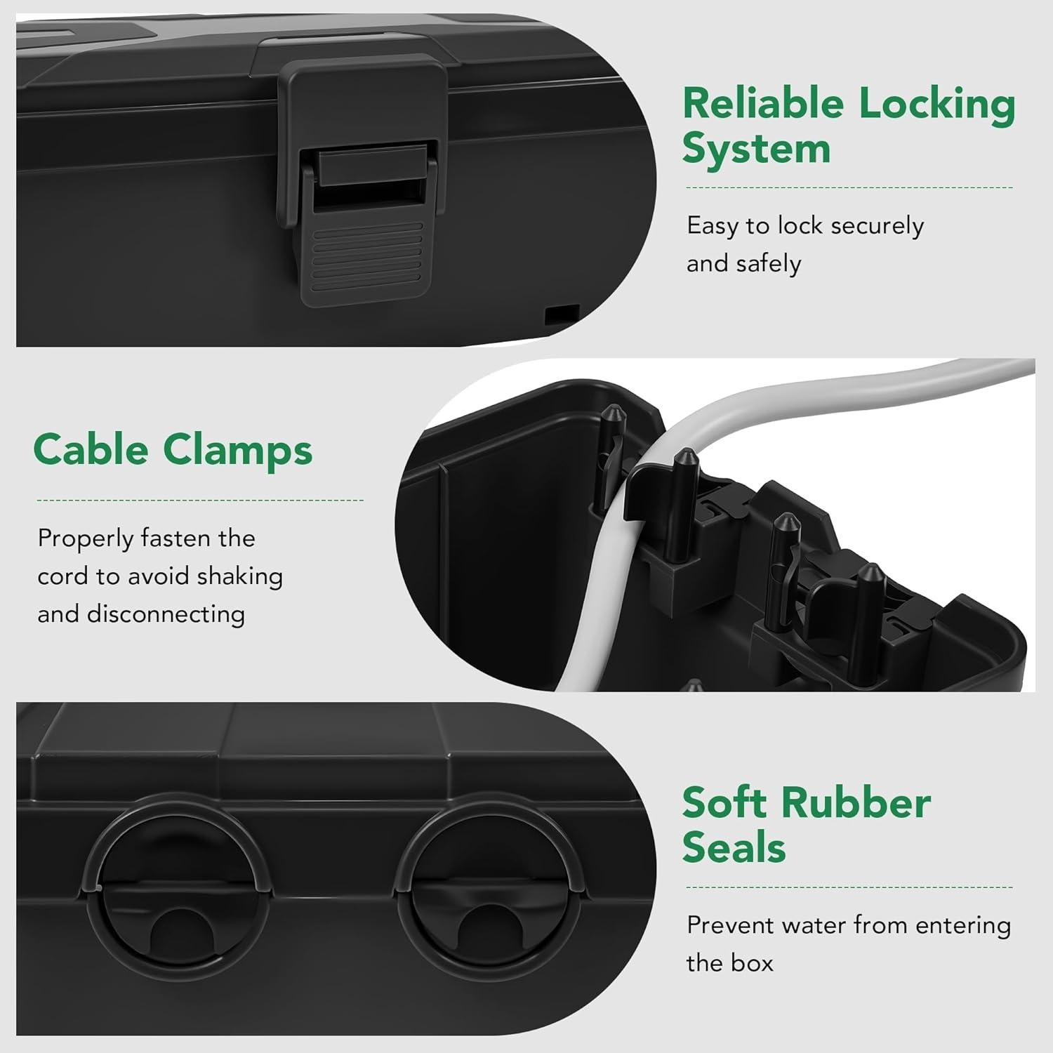 Caja Eléctrica Exterior Impermeable Havenso 26.4x15.2 cm