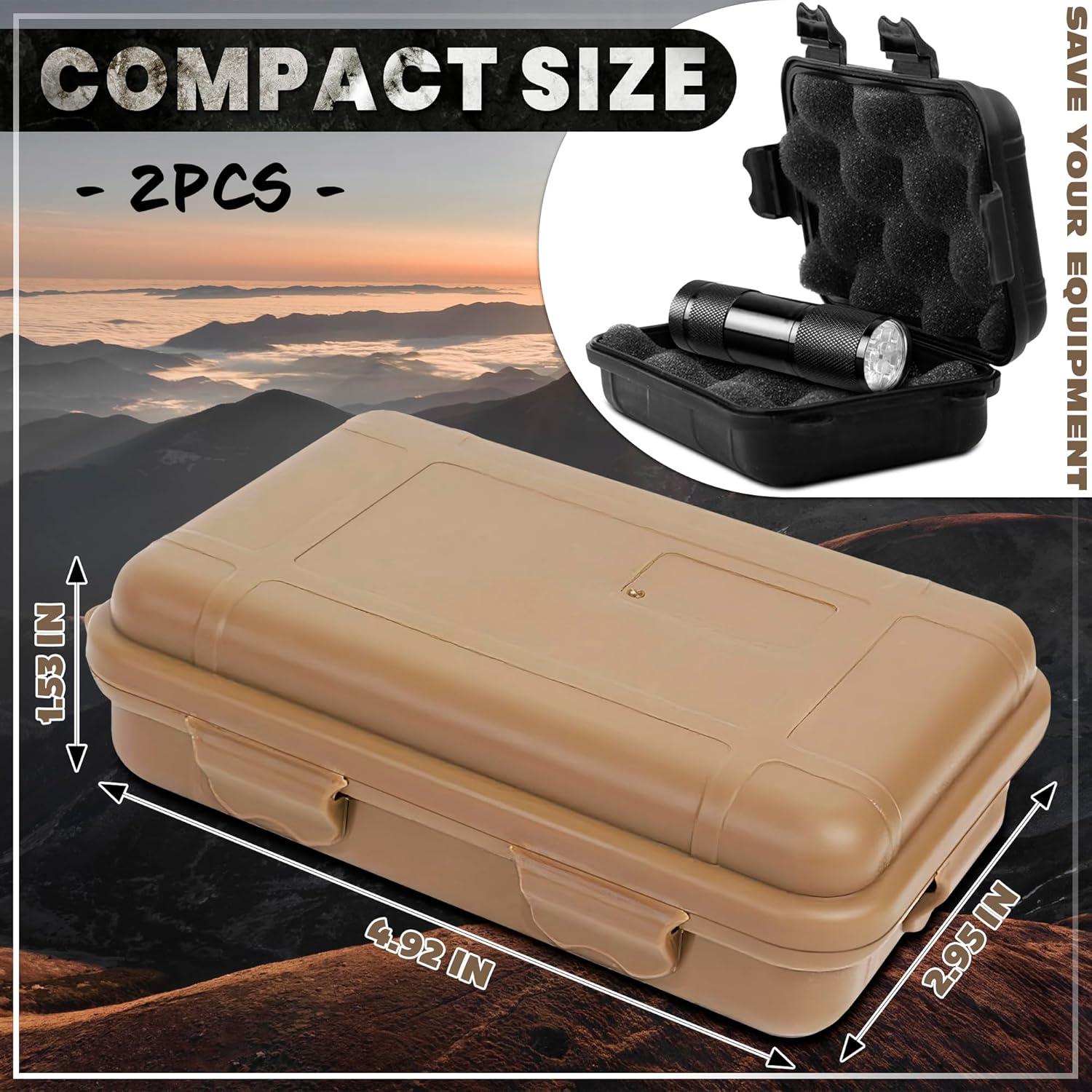 Caja Dura Impermeable 2 Pcs The Little Green Change 12.5x7.5cm