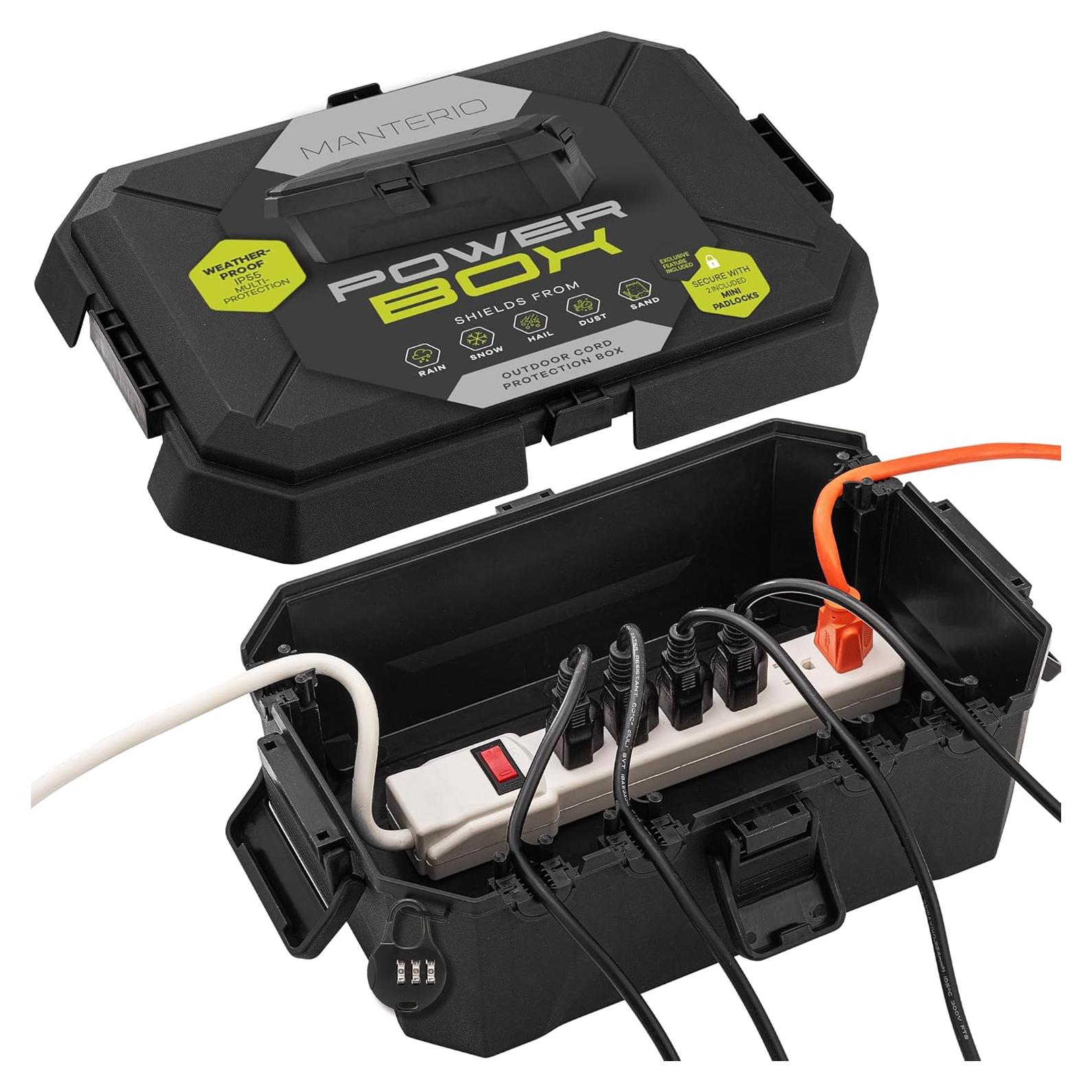 Caja Eléctrica Exterior Impermeable IP55 Manterio 34x24cm