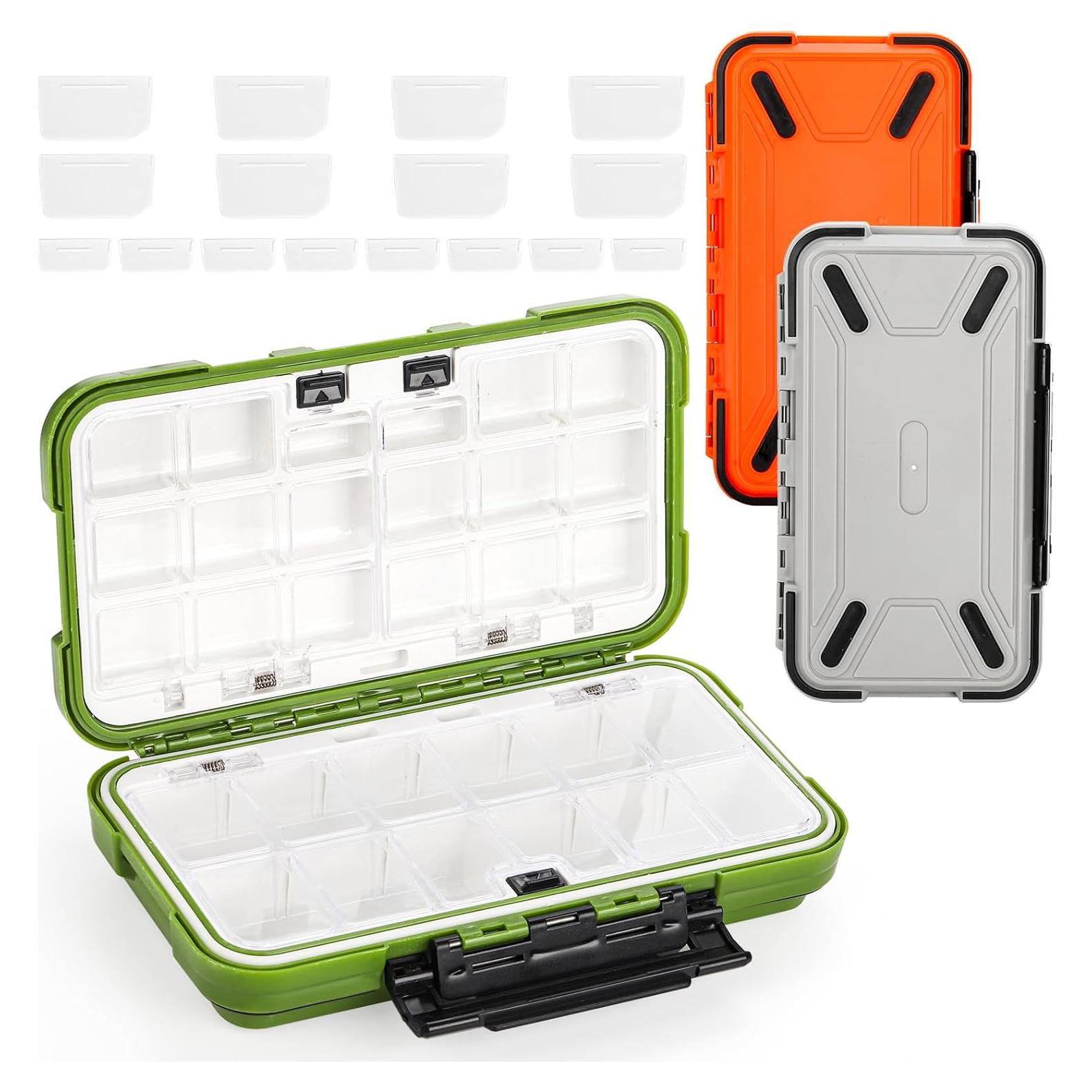 Caja de Tackle de Pesca ZENFUN - 3 Piezas Impermeables 20x12x4.8 cm