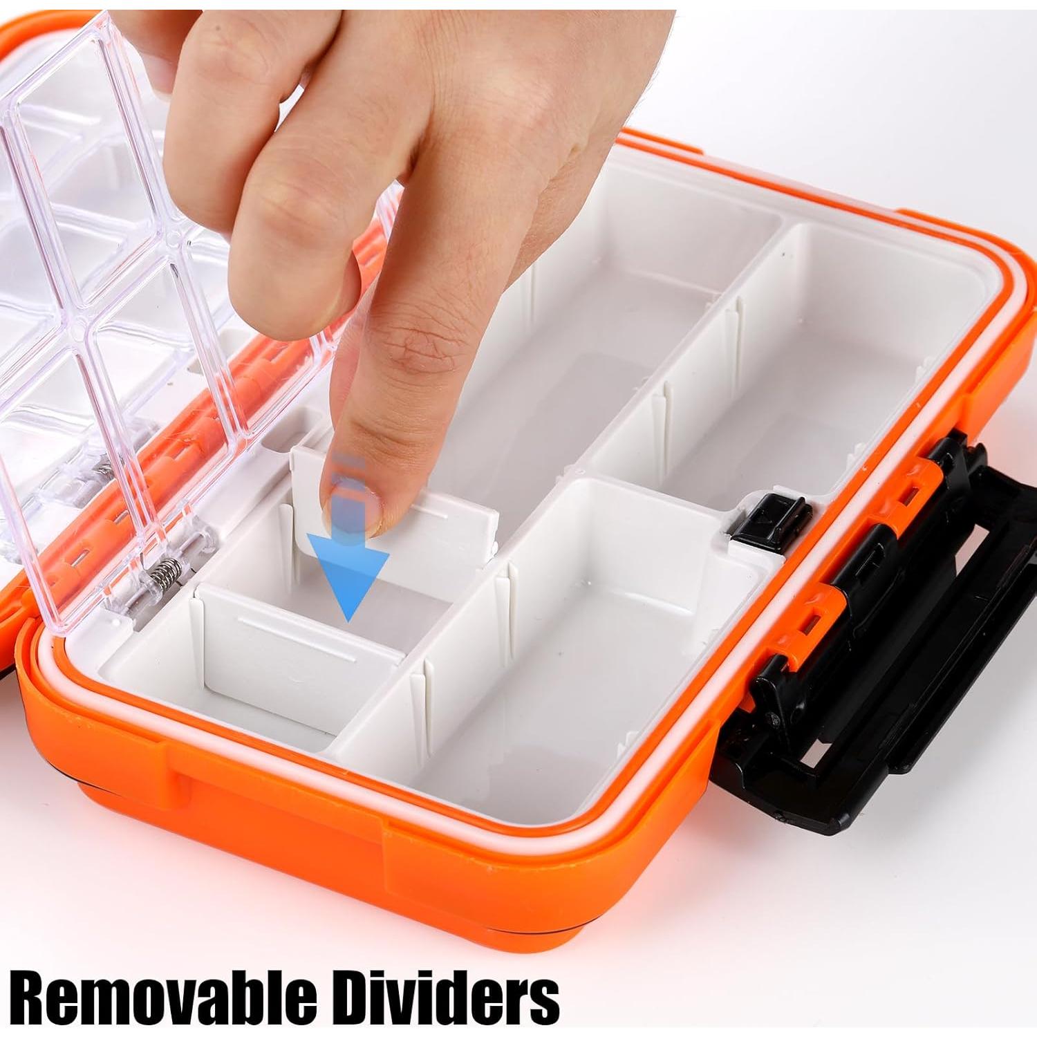 Caja de Tackle de Pesca ZENFUN - 3 Piezas Impermeables 20x12x4.8 cm