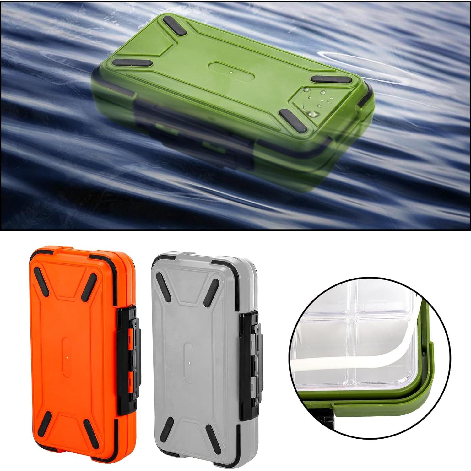 Caja de Tackle de Pesca ZENFUN - 3 Piezas Impermeables 20x12x4.8 cm