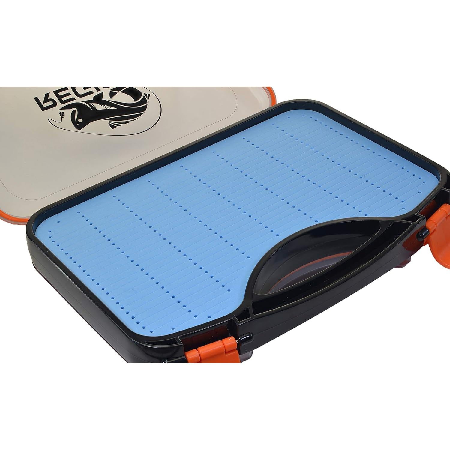 Caja de Moscas Impermeable Region Fishing 424 Ranuras Doble Cara