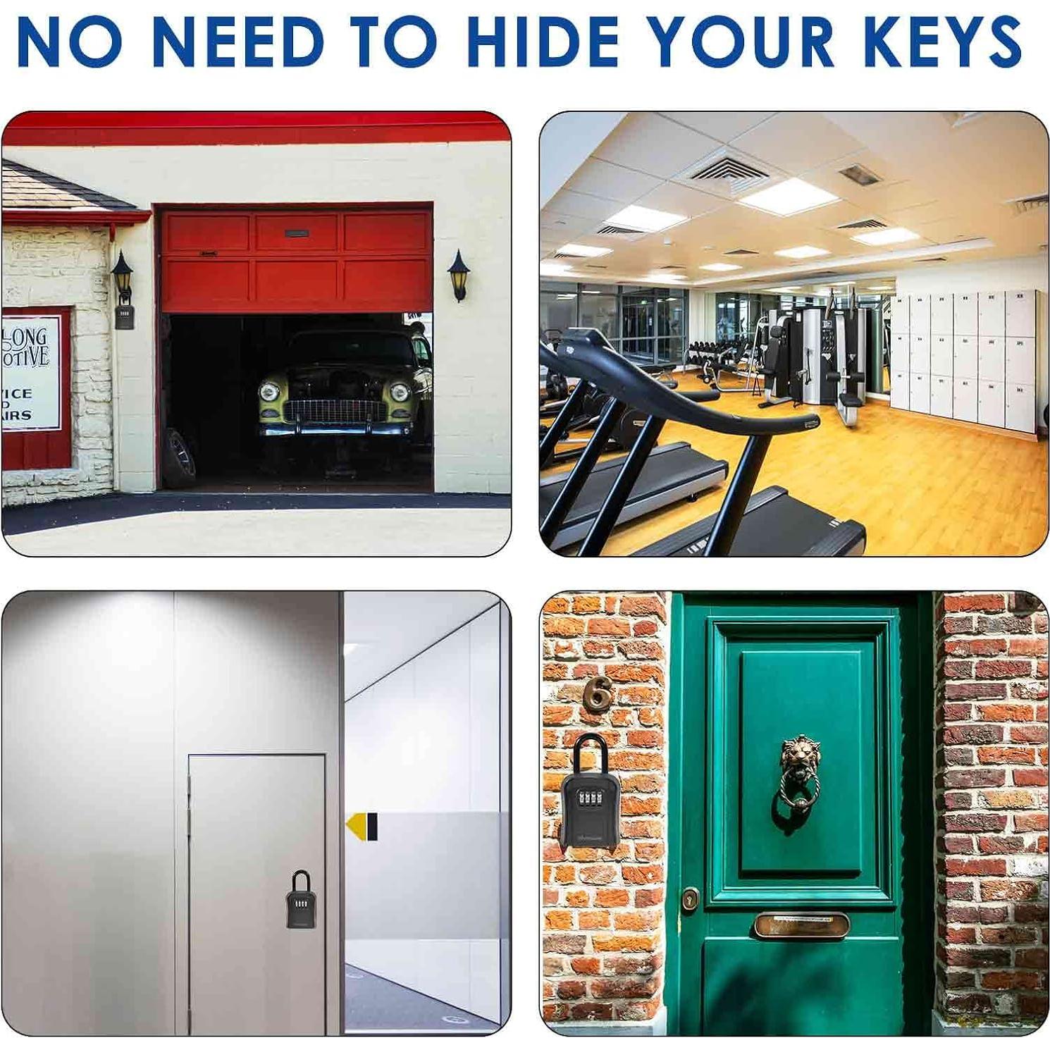 Caja de Llave con Cerradura GIVERARE 4 Dígitos Impermeable