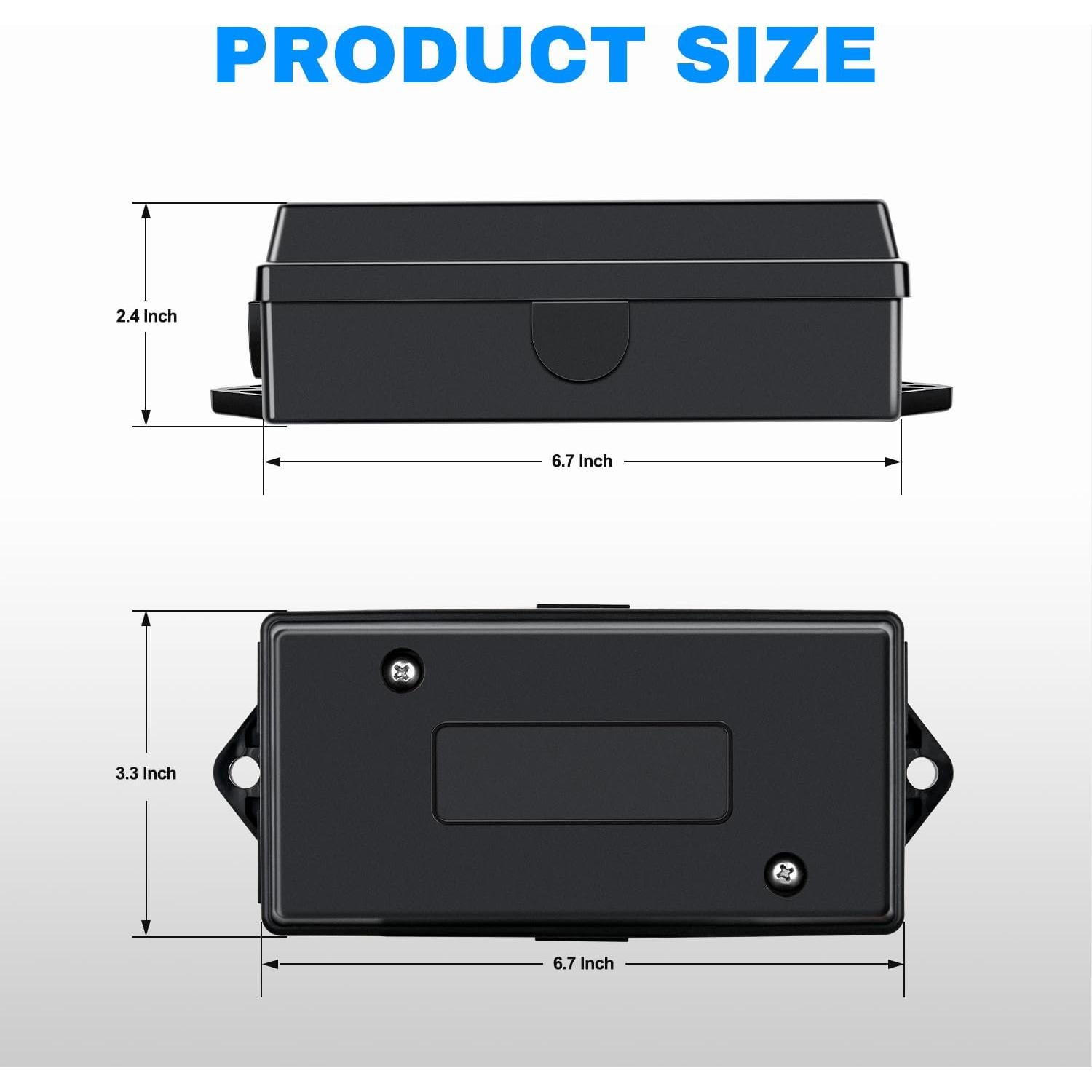 Caja de Conexión Eléctrica Nilight 7 Vías a Prueba de Agua