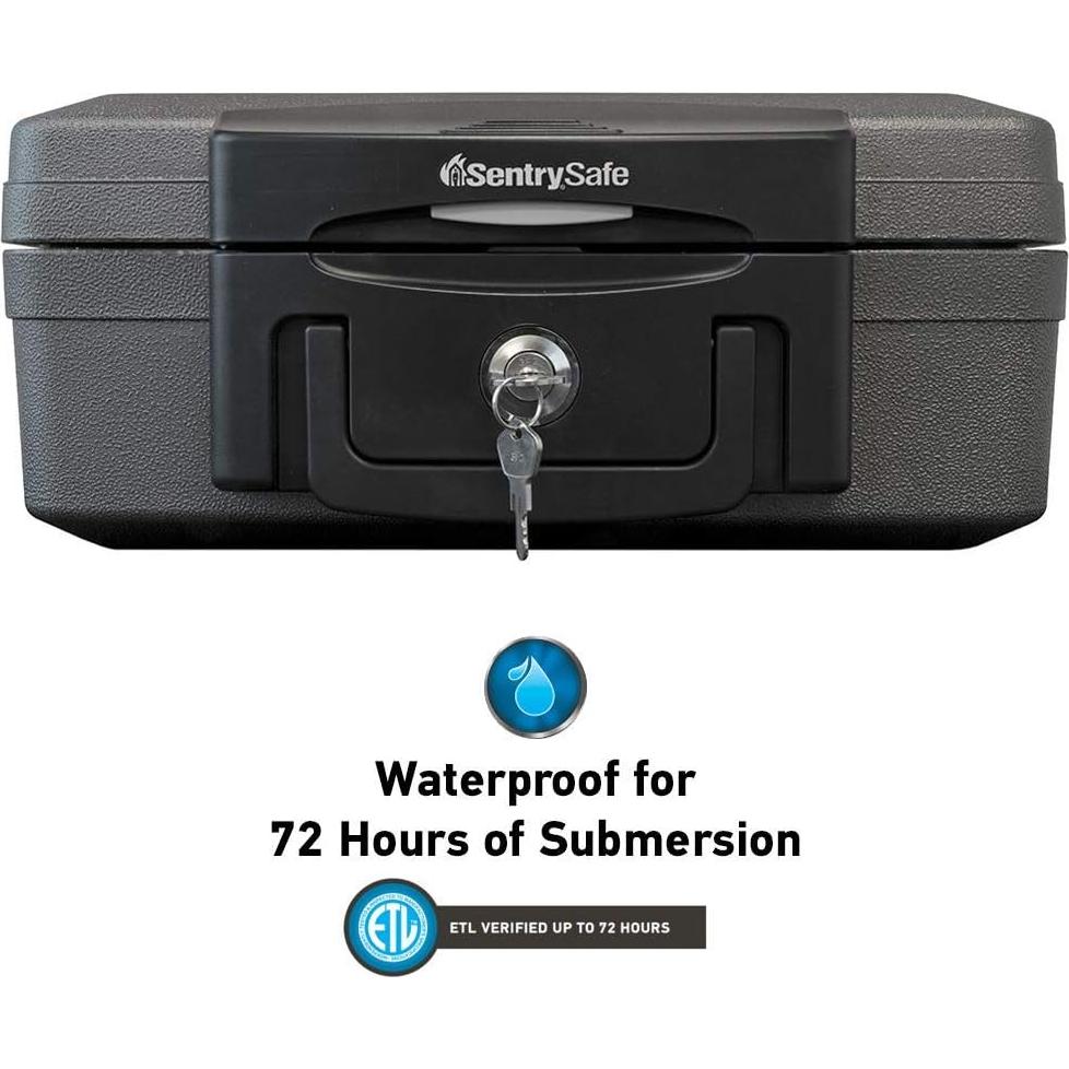 Caja Fuerte SentrySafe H0100 a Prueba de Fuego y Agua 4.8L