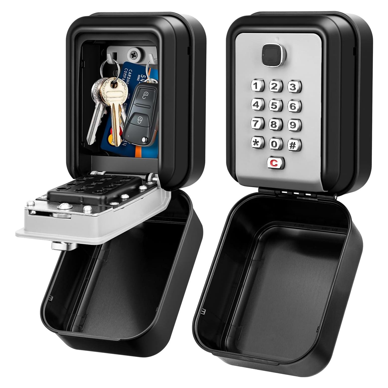 Caja de Llaves HUANLANG con Código 12 Dígitos Impermeable