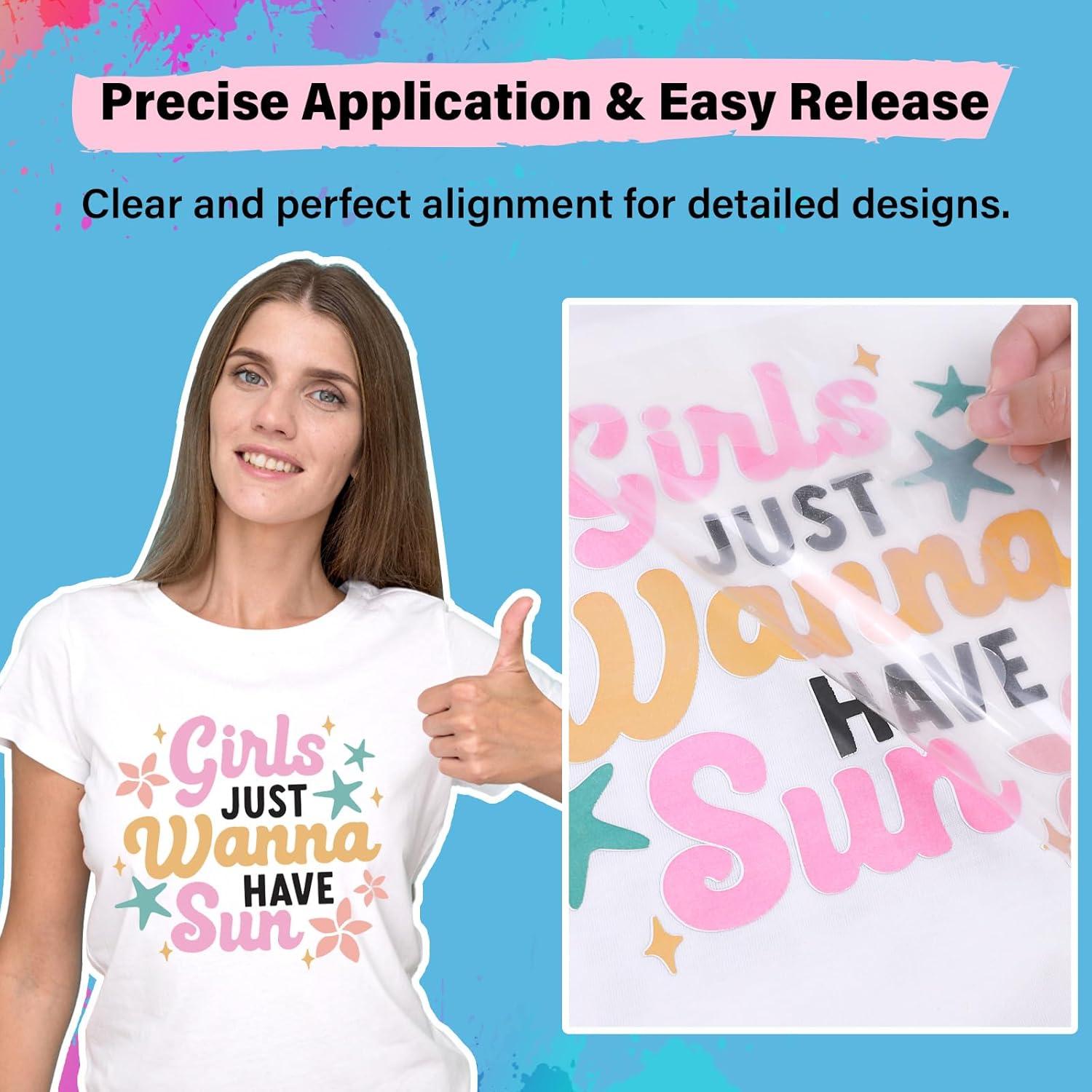 Máscara de Transferencia de Calor TECKWRAP 15PCS A4 21.1x29.7cm