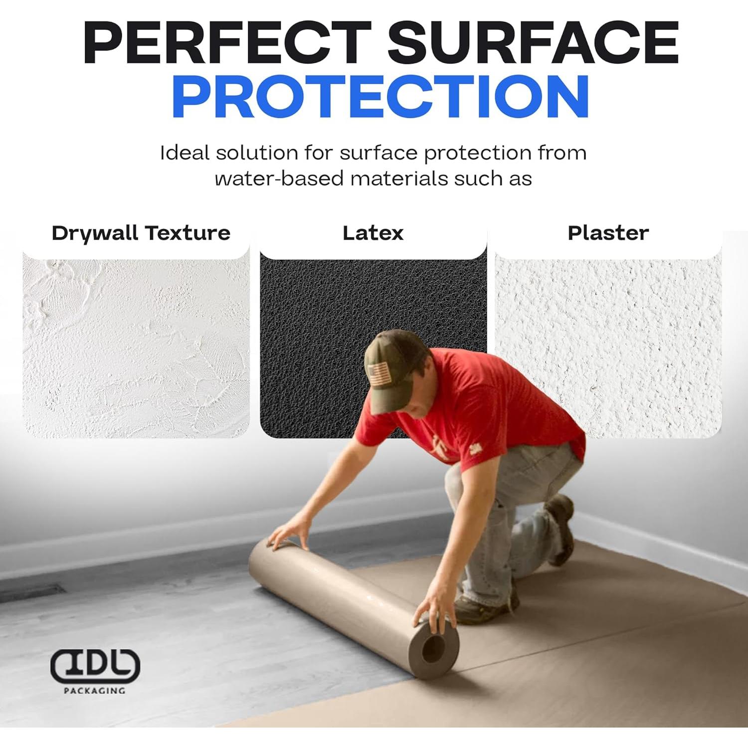 Papel de Enmascarar de Resina Marrón IDL 91.4 cm x 50.7 m