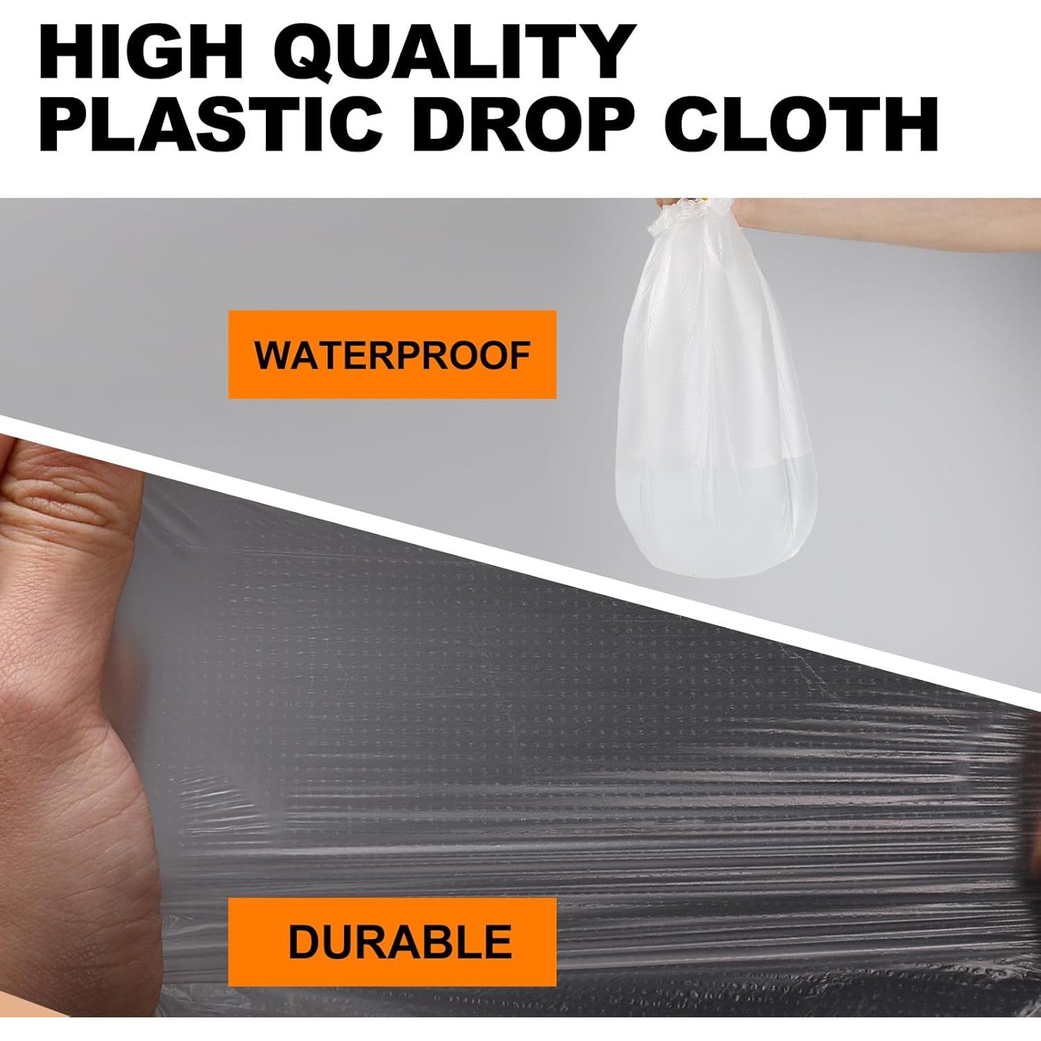 Película de Enmascarar Pre-tapada 109 cm x 20 m - 3 Rollos