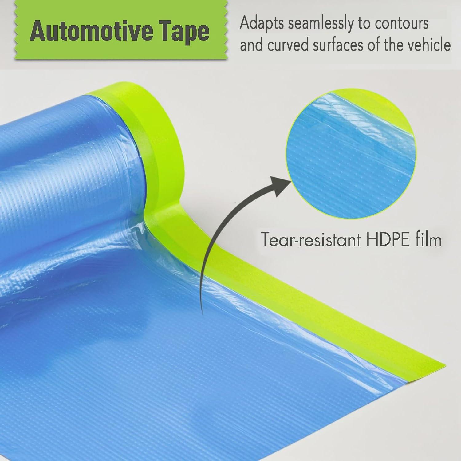 Película de Enmascarar Pre-tapada Jiyocy 55.88 cm x 20.12 m