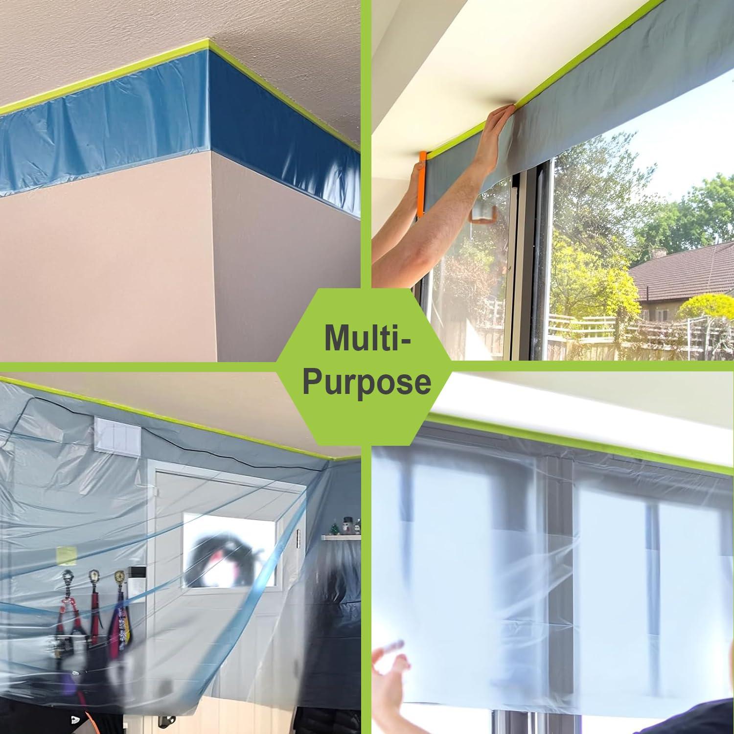 Película de Enmascarar Pre-tapada Jiyocy 55.88 cm x 20.12 m