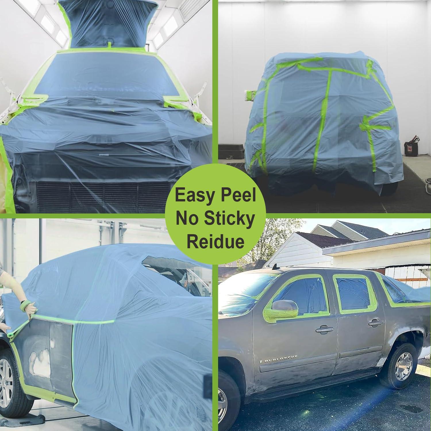 Película de Enmascarar Pre-tapada Jiyocy 55.88 cm x 20.12 m