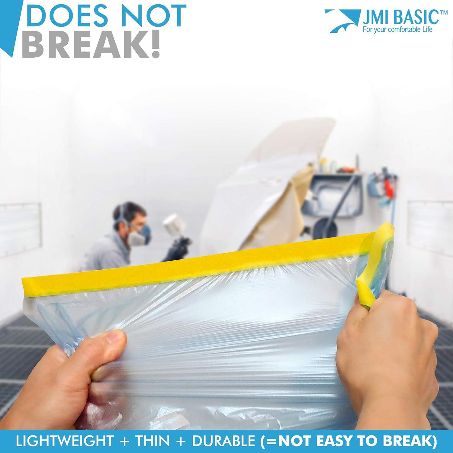 Película de Enmascarar Automotriz JMI BASIC 66cm con Cinta