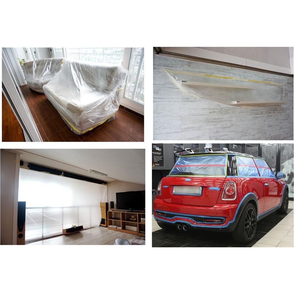 Cinta de Enmascarar 3M - Film Pre-Tapeado 20m - 3 Rollos