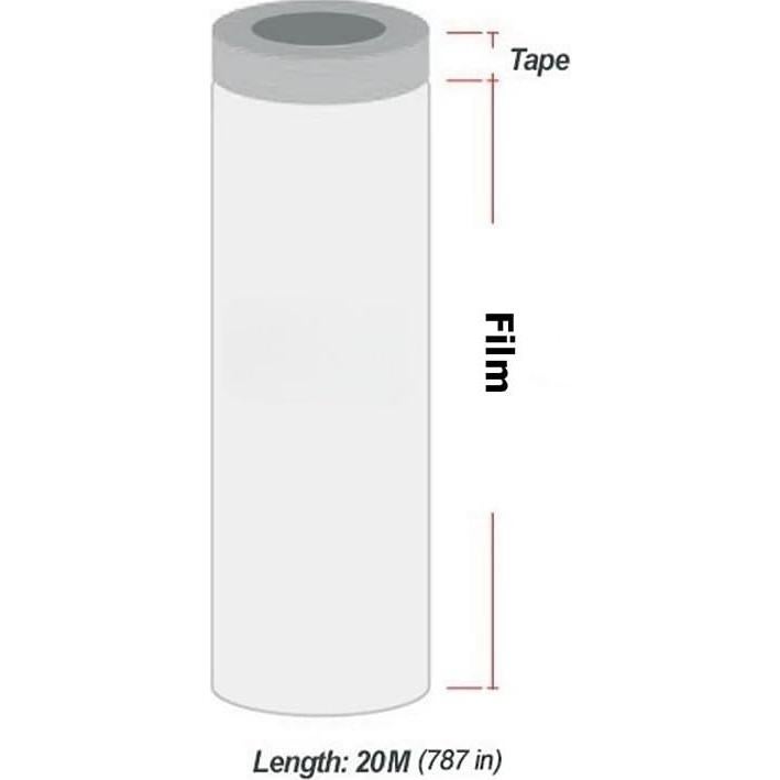 Cinta de Enmascarar 3M - Film Pre-Tapeado 20m - 3 Rollos