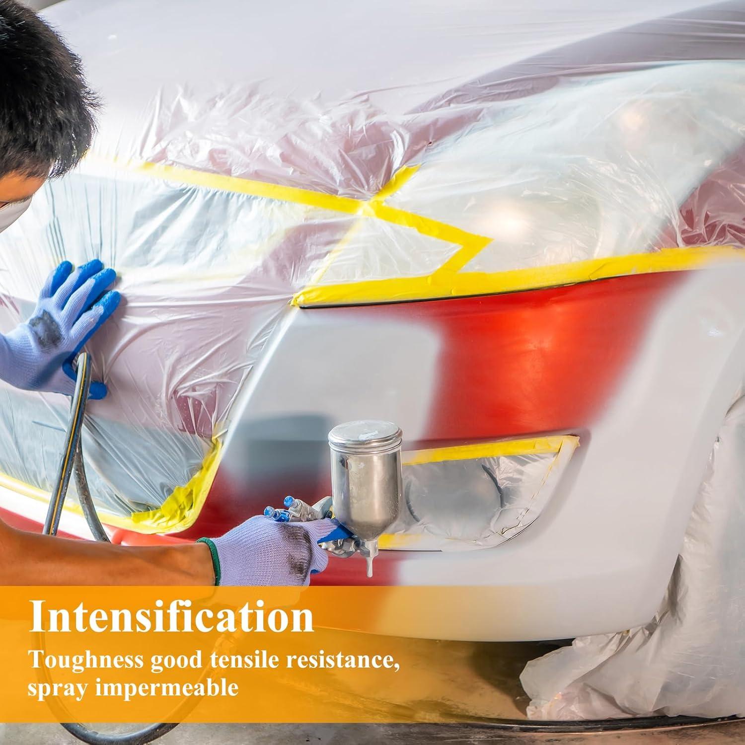 Película Plástica para Pintura DAOST 4 Rollos 3m x 20m