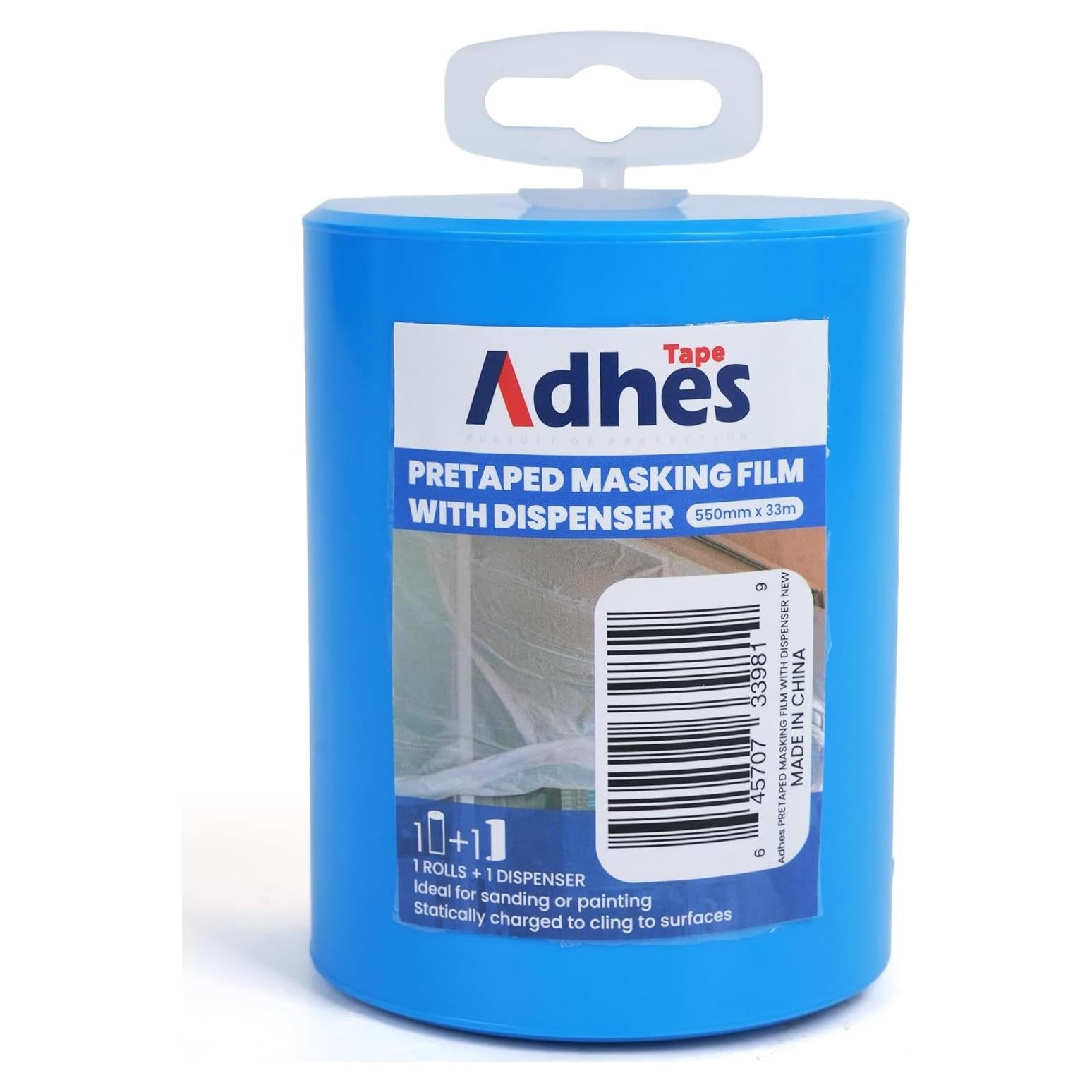 Película de Enmascarar Pretapada ADHES TAPE 550mm x 33m