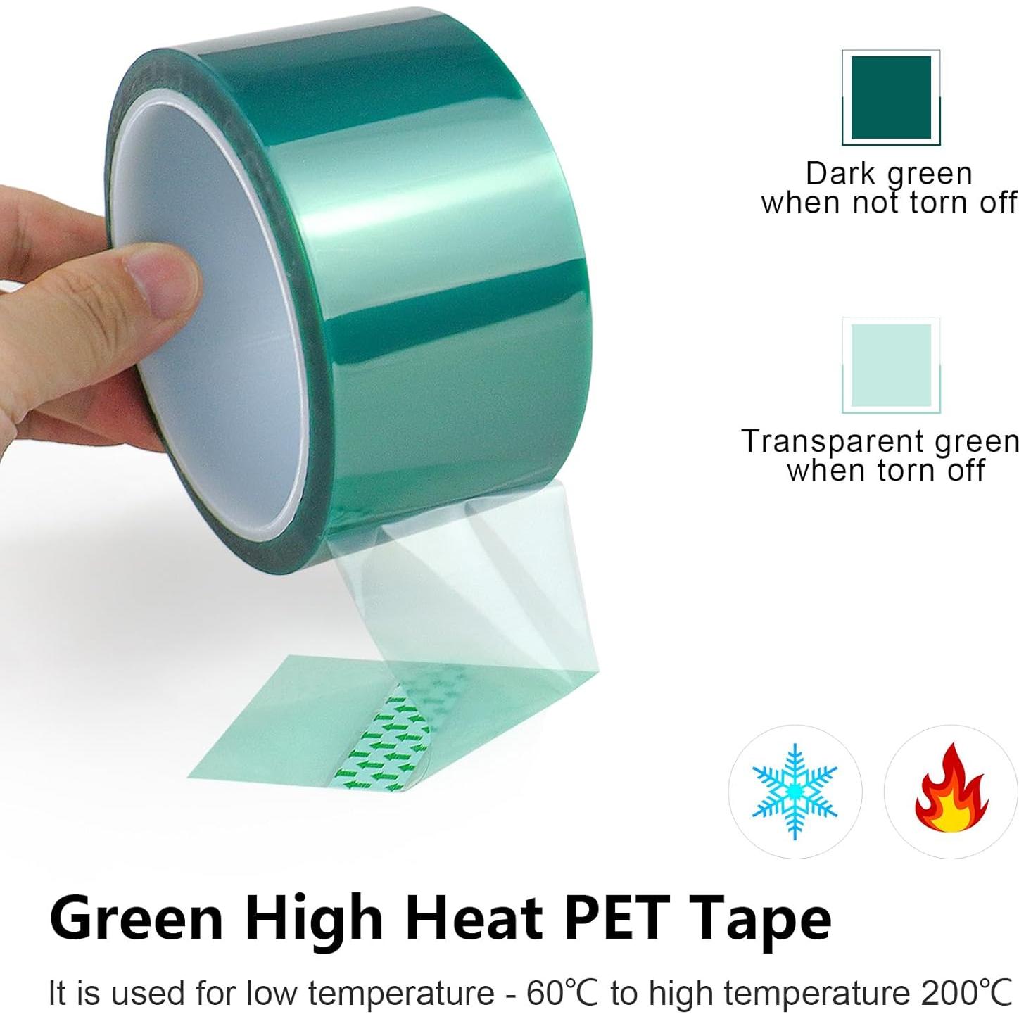 Cinta de Alta Temperatura BOMEI PACK 2 Rollos 50mm x 33m