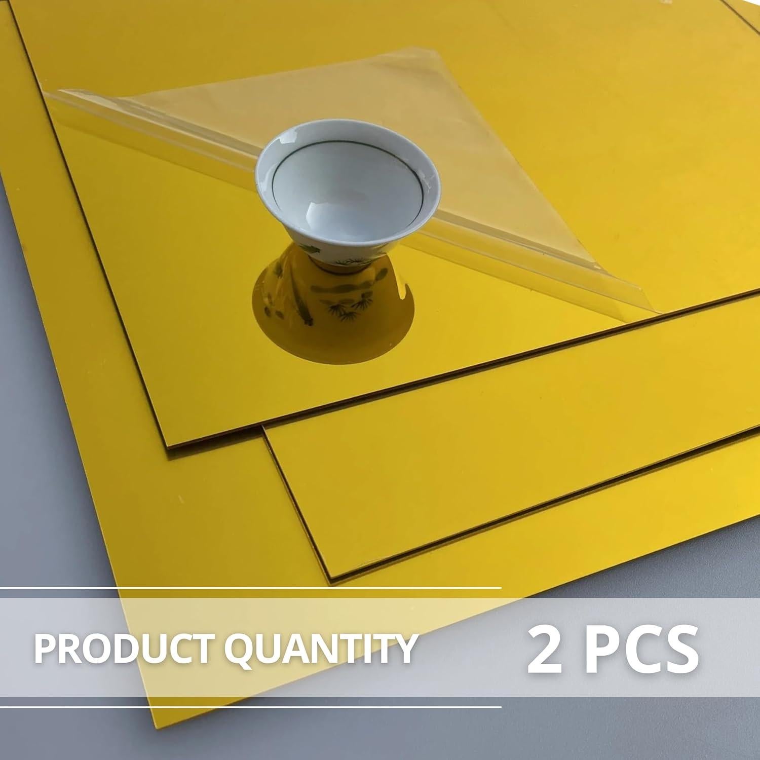 Paquete de 4 Hojas de Espejo Acrílico Dorado 30.48 cm - Killer's Instinct