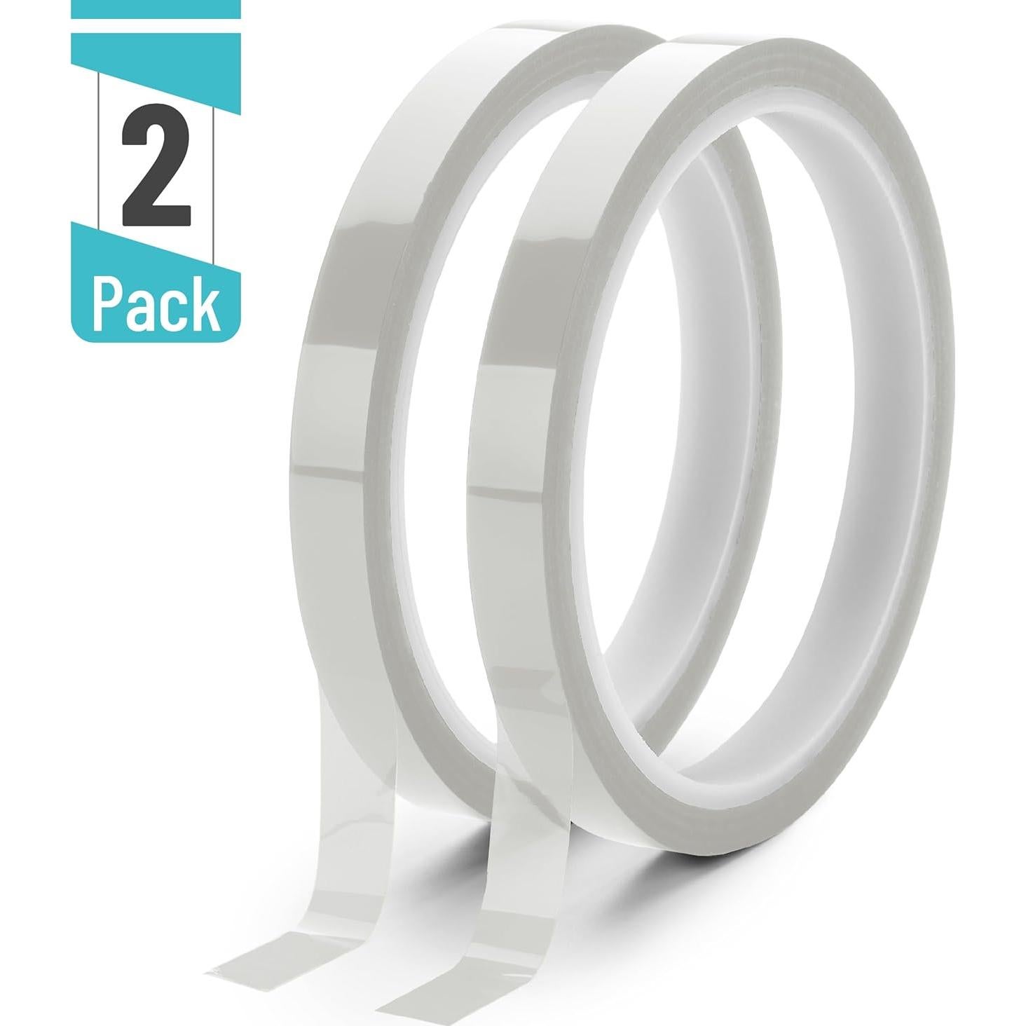 Cinta Térmica Mr. Pen 10mm x 33m - 2 Rollos Plata Resistente