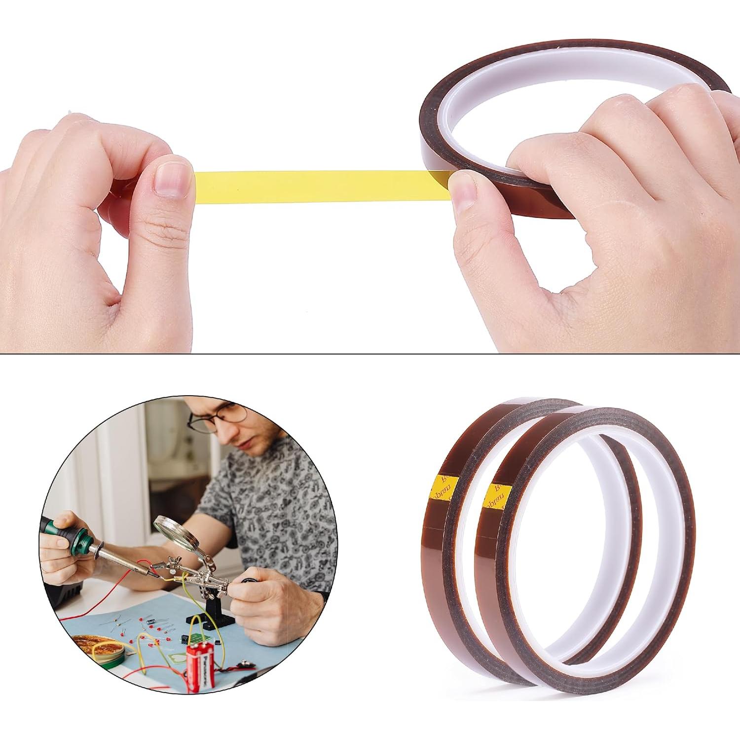 Cinta Térmica Mr. Pen 10mm x 33m - 2 Rollos Plata Resistente