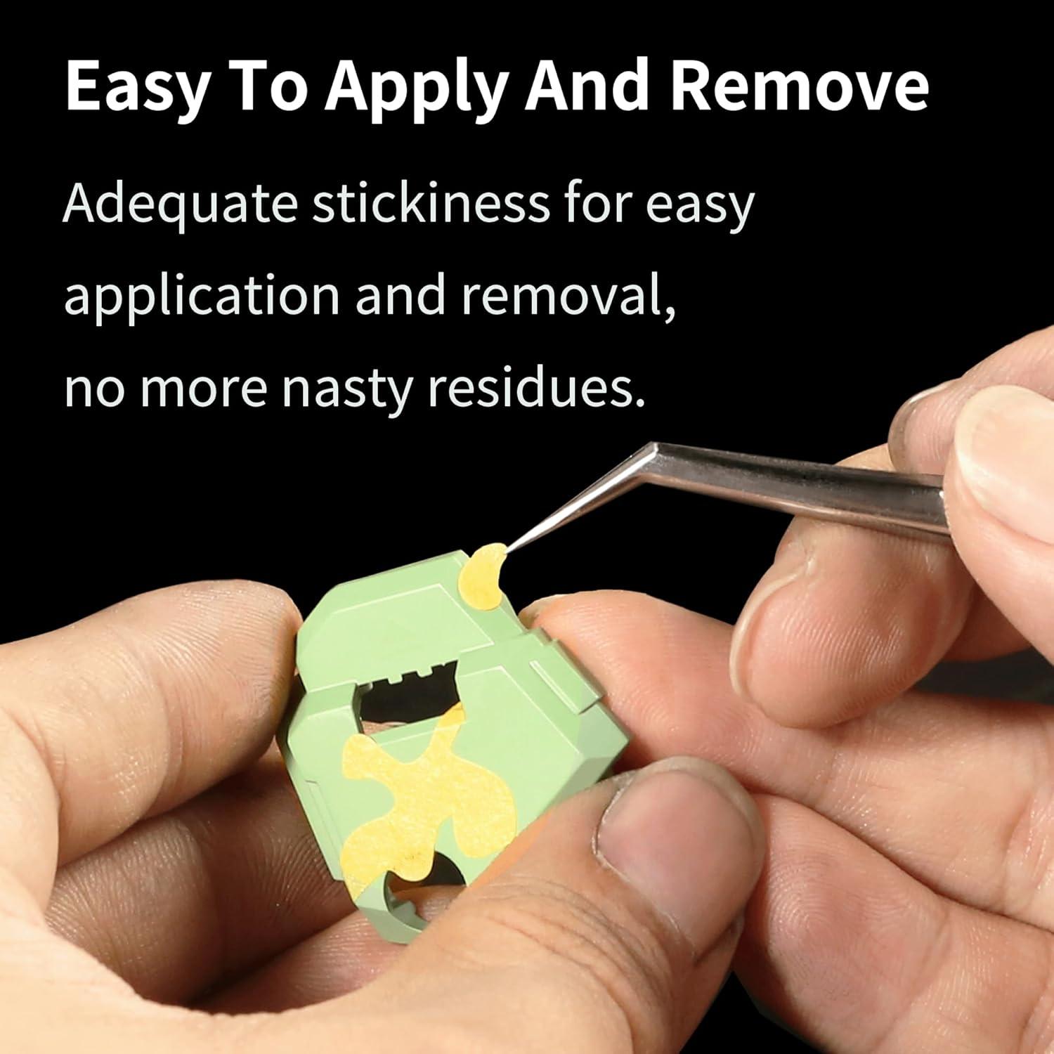 Hojas de Cinta Adhesiva Precortadas ANSAI 160x240 mm para Modelismo