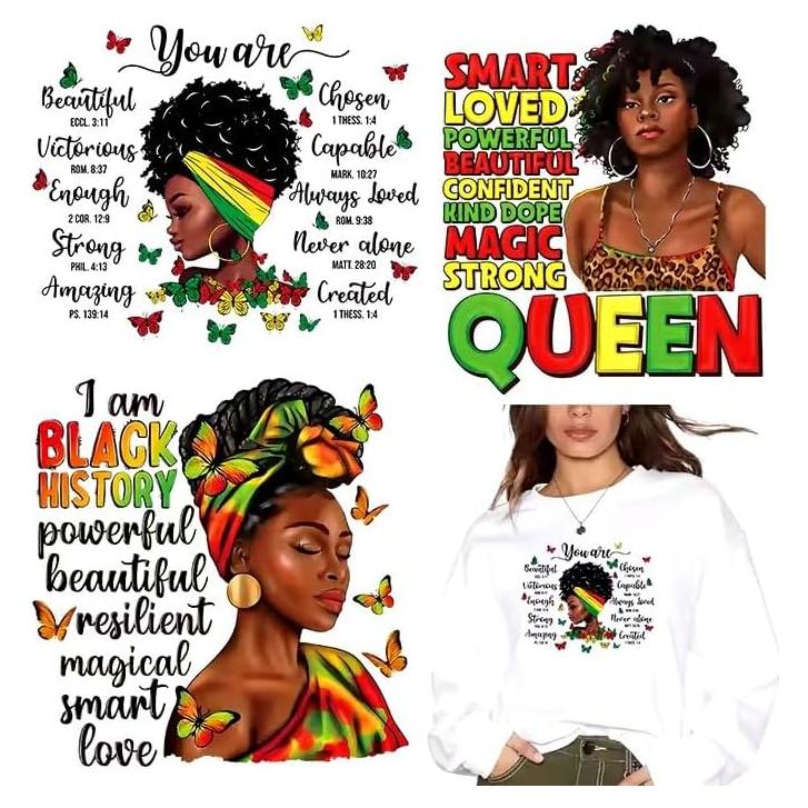 Conjunto 3 Transferencias de Plancha DTF Genérico 25.4 cm