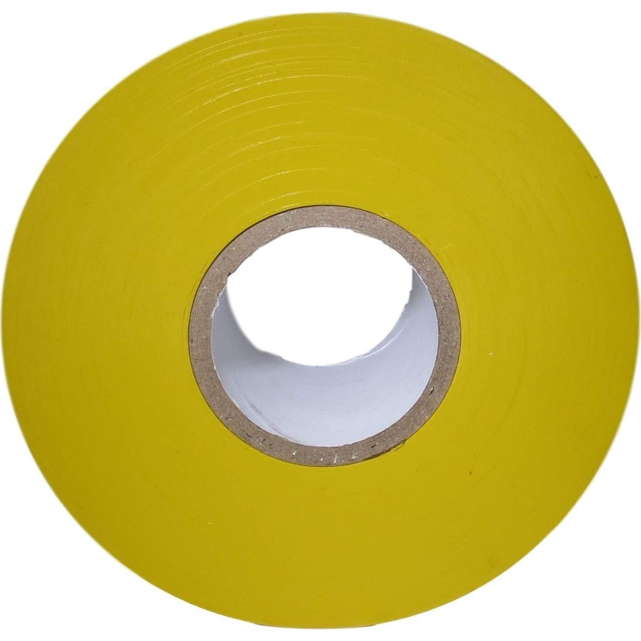 Cinta de Policloro de Vinilo Amarilla No Adhesiva GGR Supplies 5.08 cm