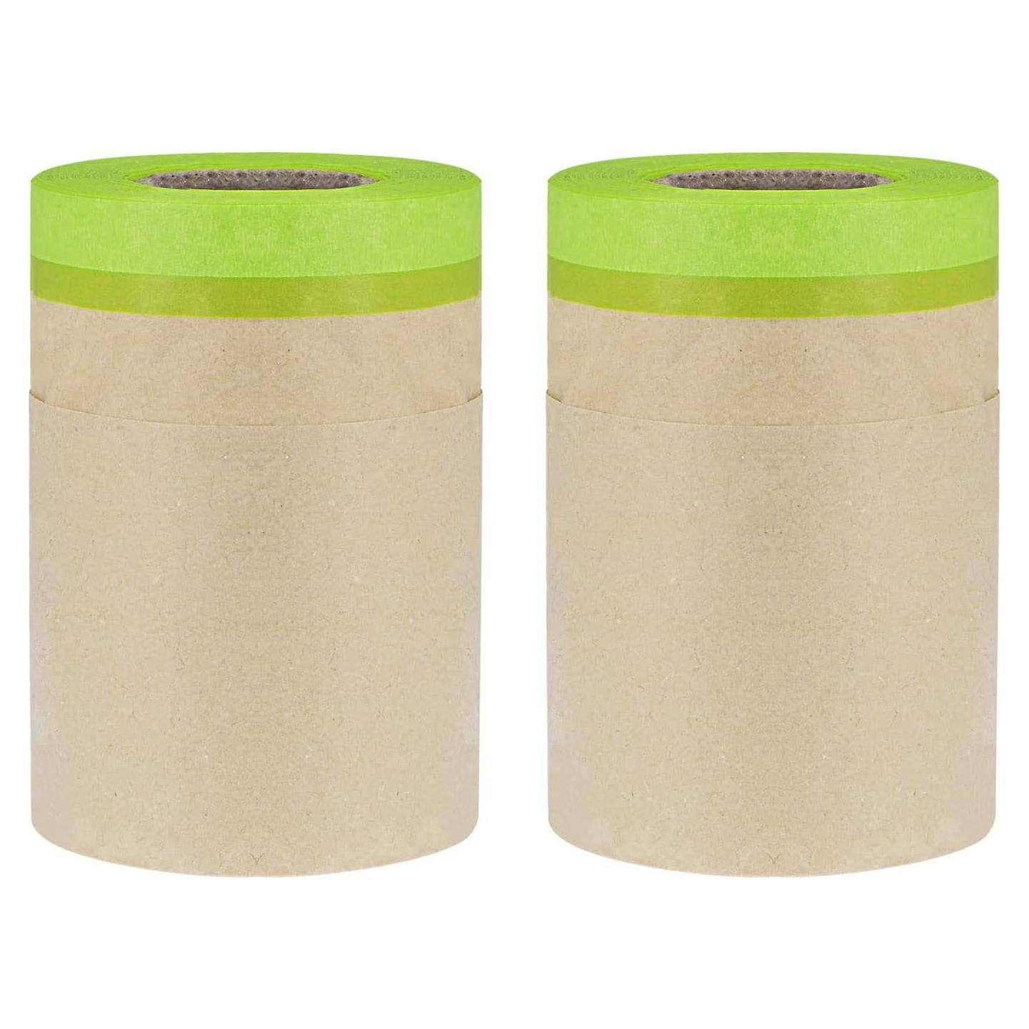 Película de Enmascarar Pre-Cinta uxcell 15cm x 15m 2Pcs