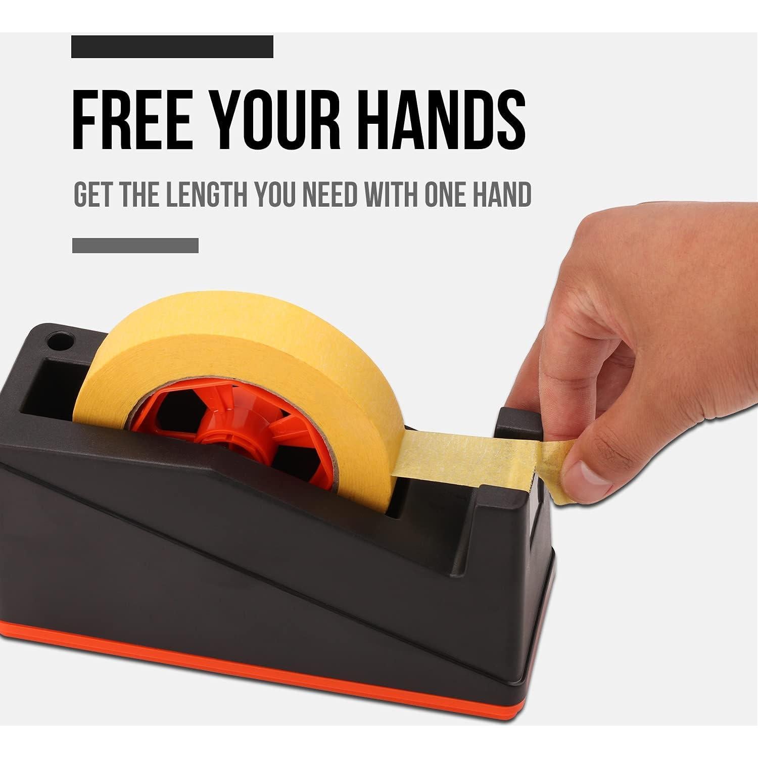 Soporte dispensador de cinta Lichamp 3" para oficina y hogar