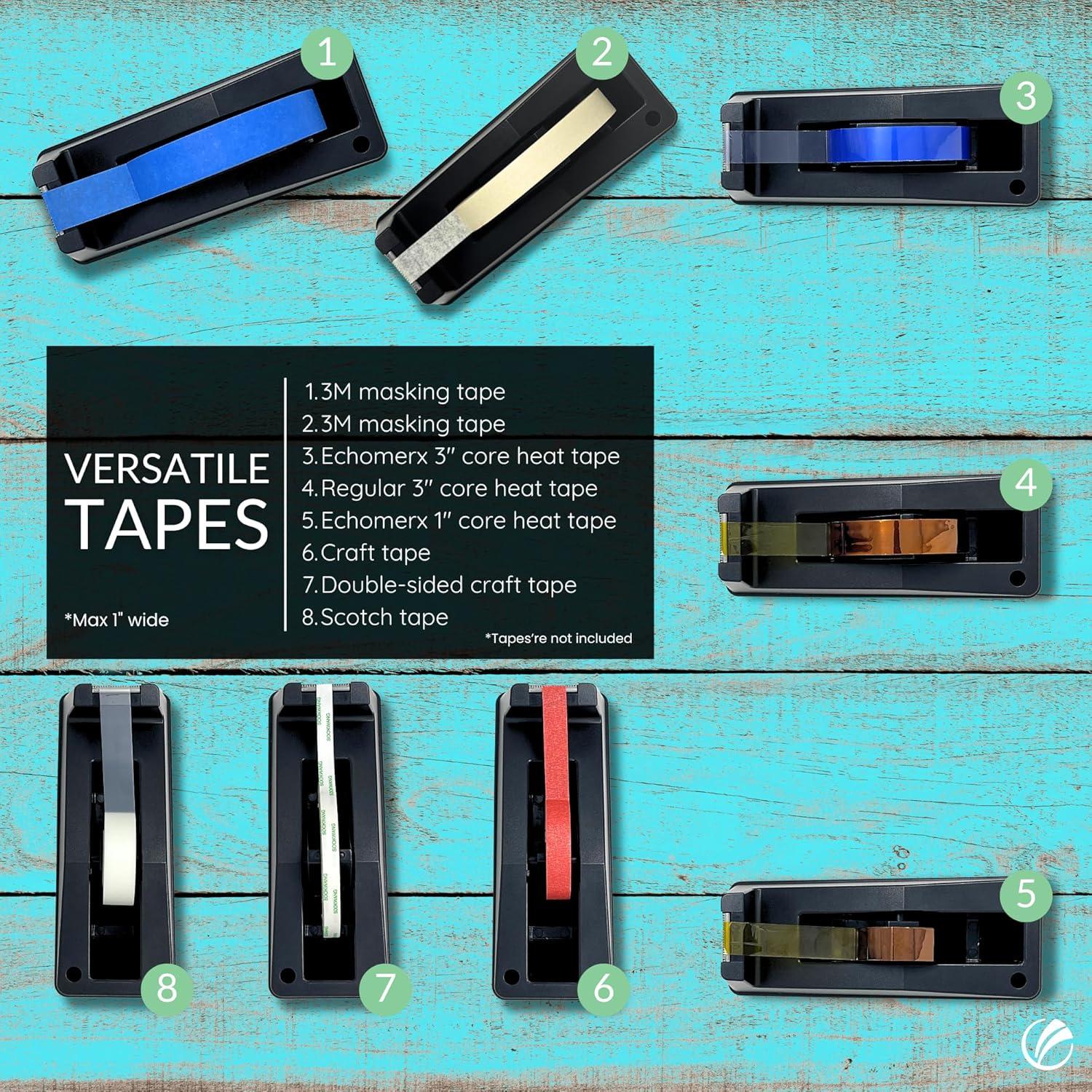 Dispensador de Cinta Echomerx para Sublimación - Negro, 1.09 kg