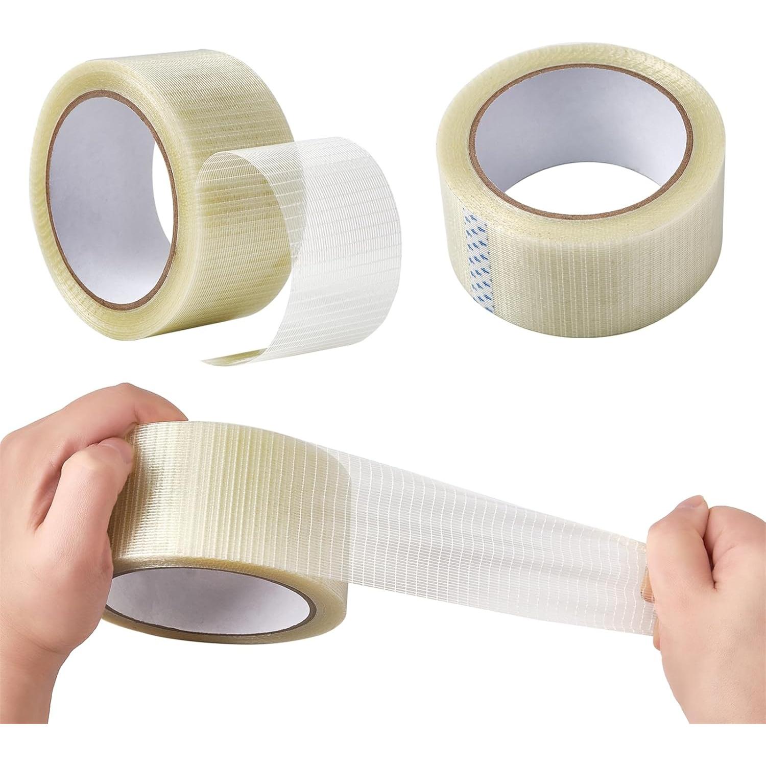 Cinta Adhesiva Semitransparente HSTECH 2.54 cm x 30 m Resistente