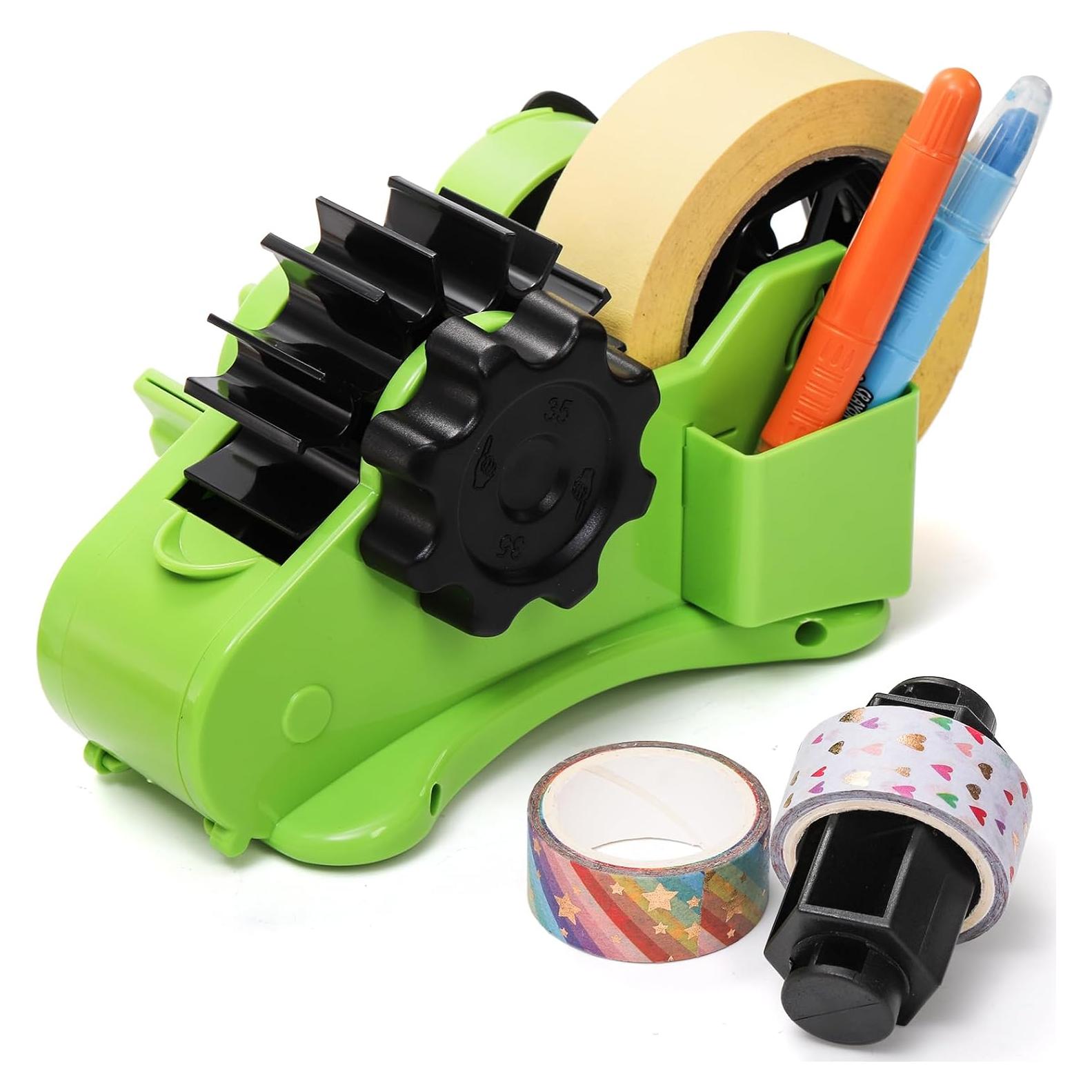 Dispensador de Cinta Térmica DEAYOU con 2 Núcleos 1" y 3"