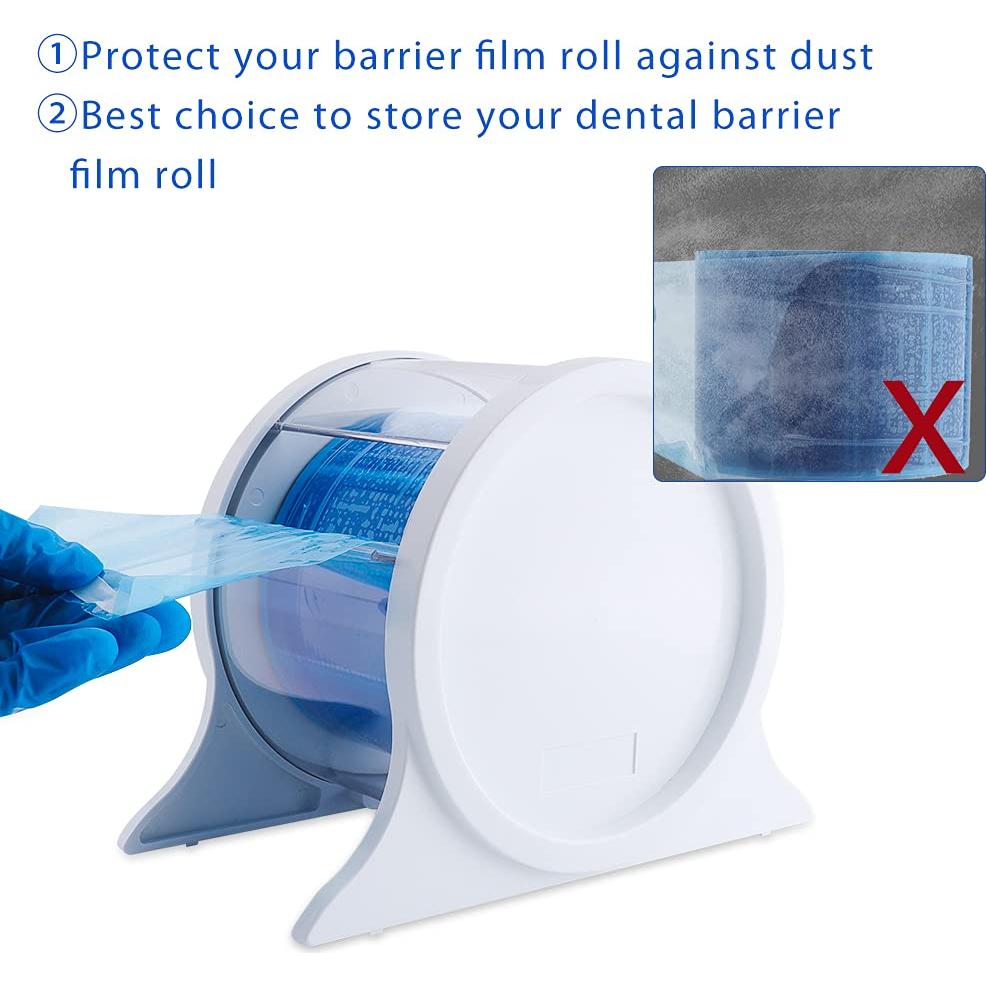 Dispensador de Película de Barrera Dental LVCHEN 14x23x19cm