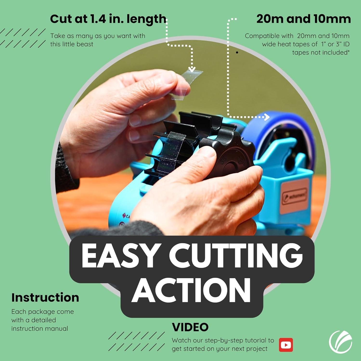 Dispensador de Cinta Echomerx Azul 3" para Sublimación Térmica