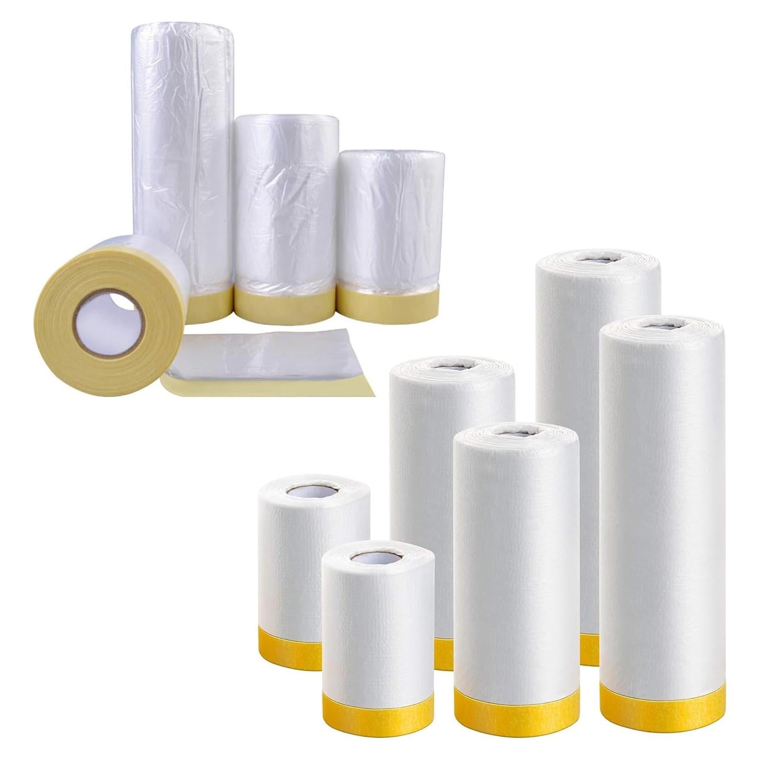 MyLifeUNIT Cinta y Película de Enmascarar 9 Piezas 55.88-149.86 cm