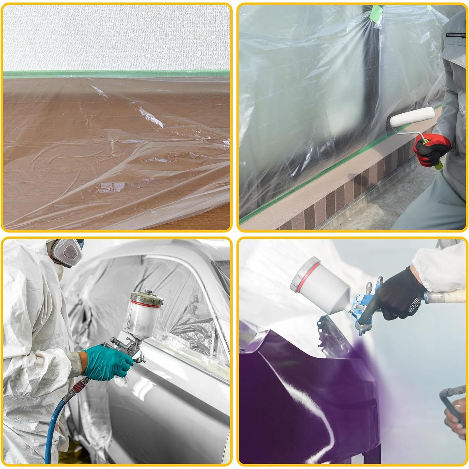 Rollo Película de Enmascarar 55x2000cm Partuto PE Film