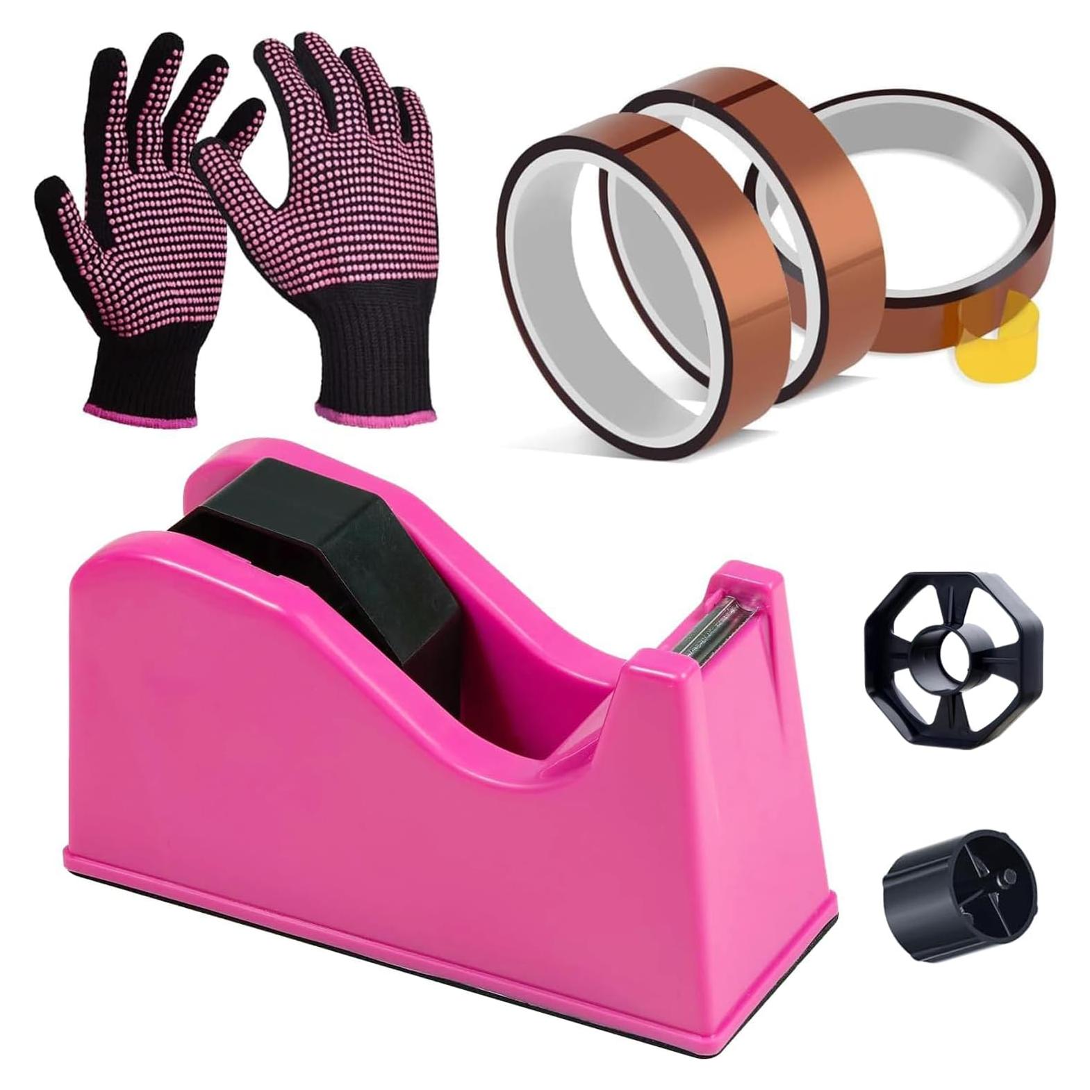 Juego de Dispensador de Cinta Térmica MINIFISH con Guantes