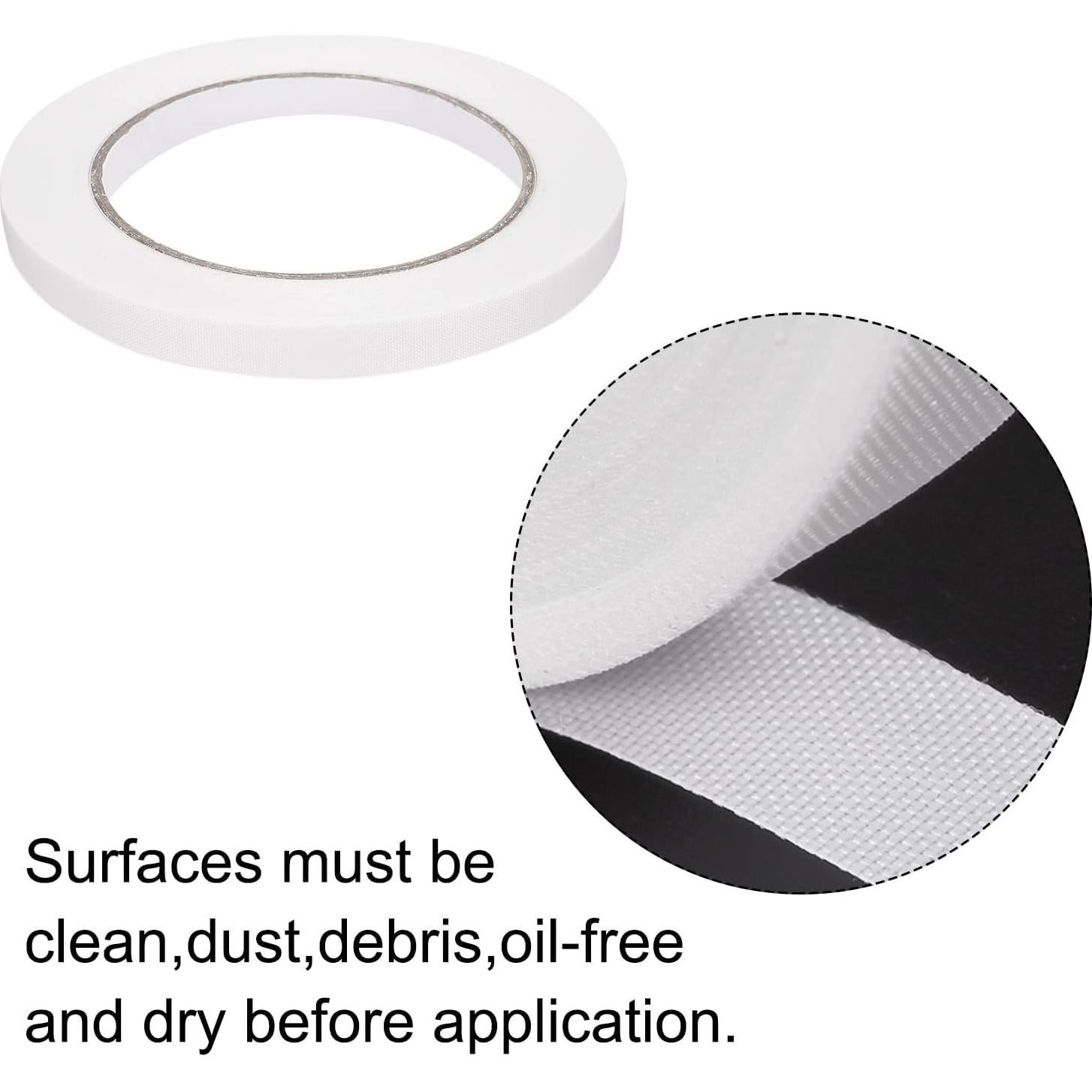 Cinta de Reparación de Encuadernación MECCANIXITY 12mm x 41m Blanca