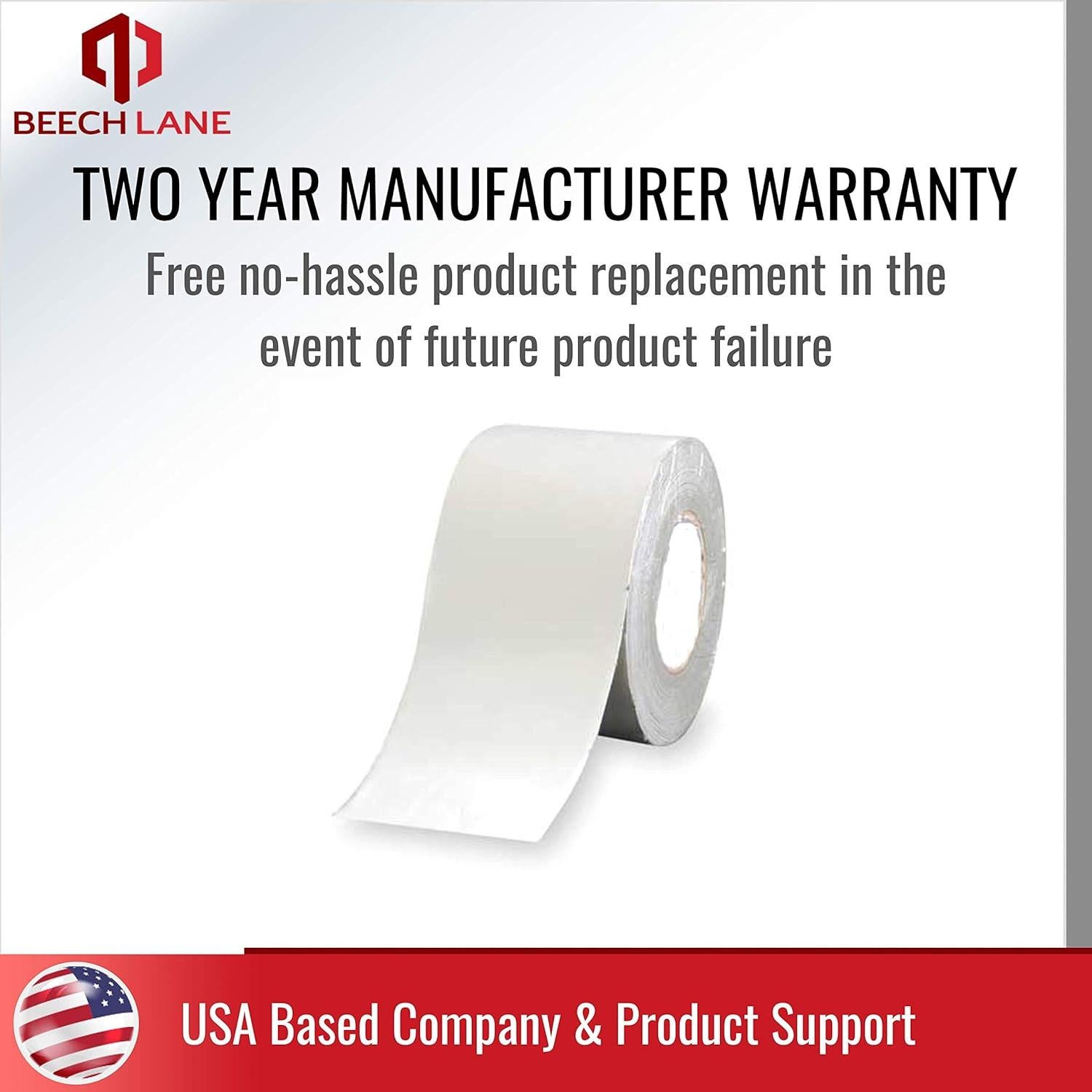 Cinta de Reparación Beech Lane 10.16 cm x 15.24 m Impermeable