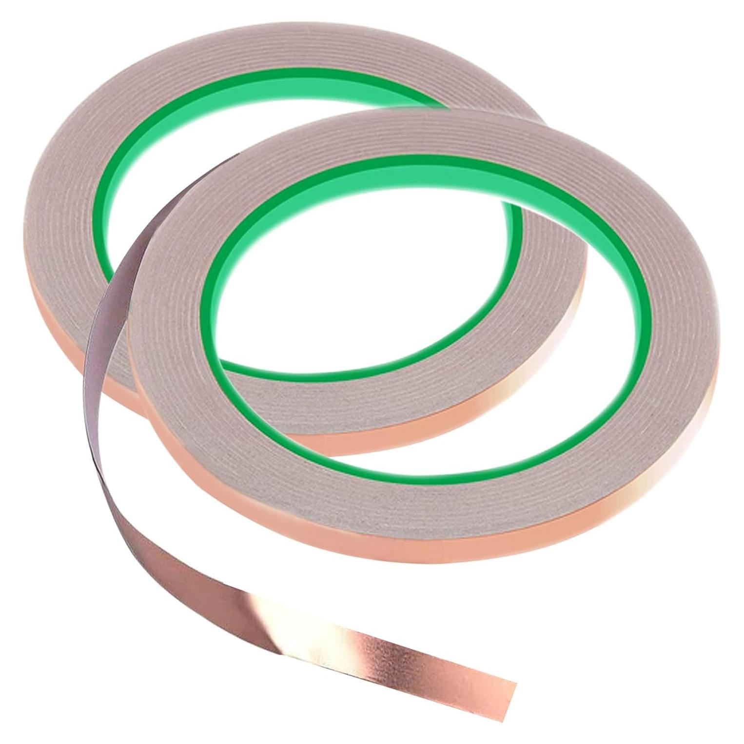 Cinta de Cobre Conductora Doble Cara Monochef 2 Piezas 0.64cm