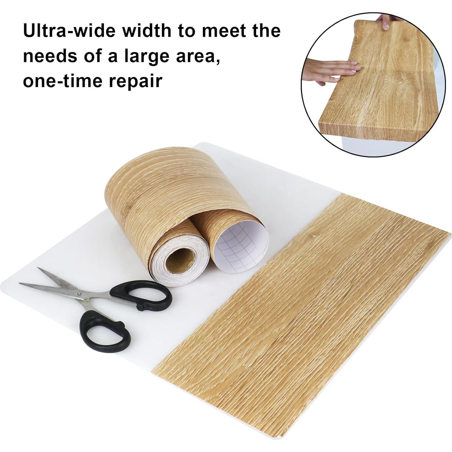 Cinta de Reparación de Grano de Madera BOMEI 11.94cm x 10m