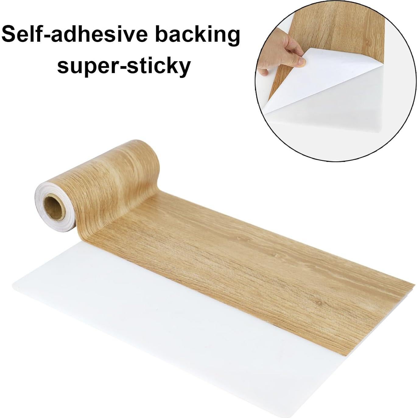 Cinta de Reparación de Grano de Madera BOMEI 11.94cm x 10m