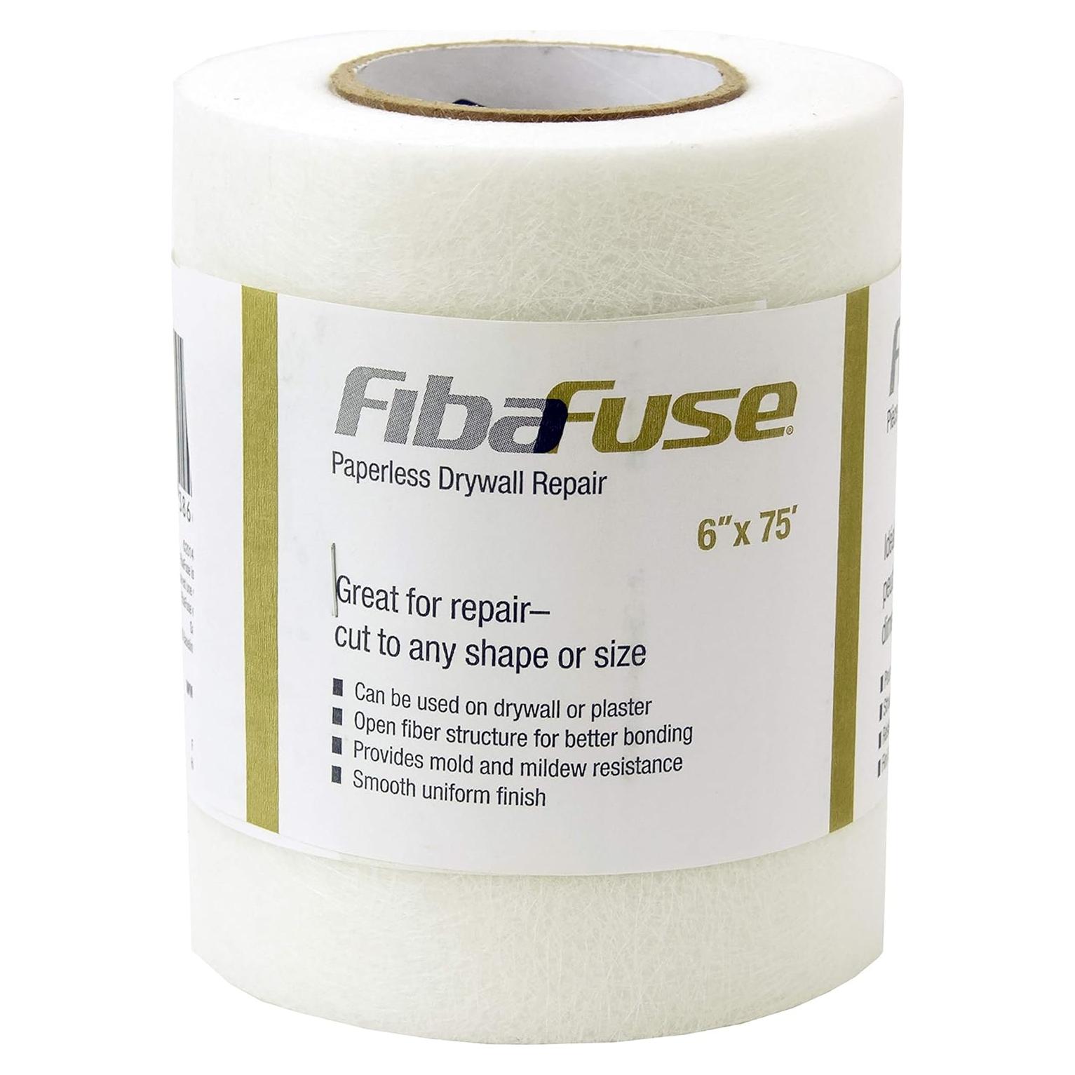 FibaFuse FDW9018-U 15 cm x 22.86 m Reparación Paneles Yeso
